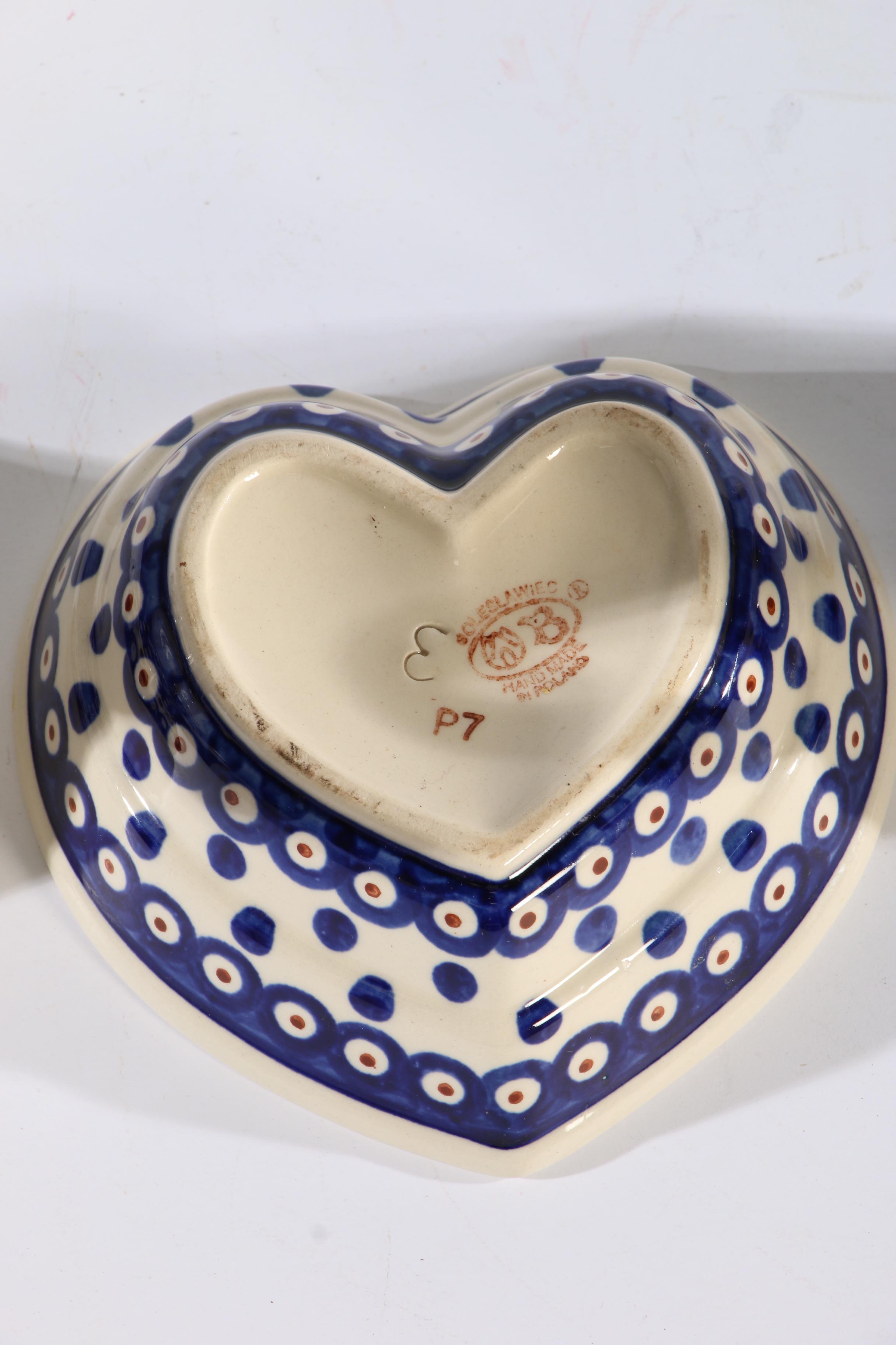 Boleslawiec Polish Pottery Dishes, Late 20th Century