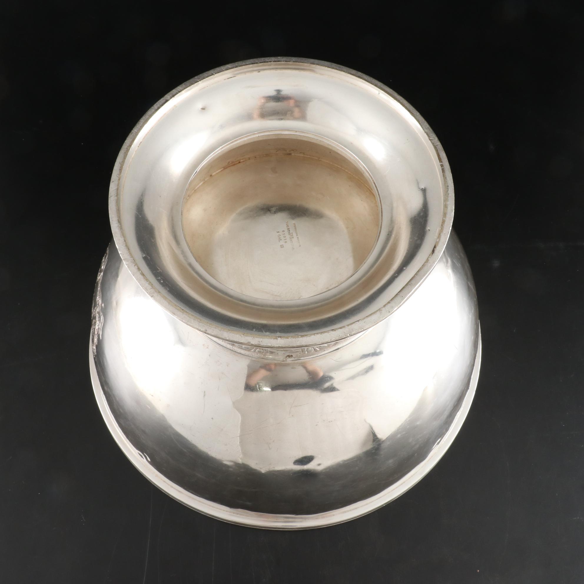 The Waldorf Astoria Hotel Silver Plate Punch Bowl, c. 1931