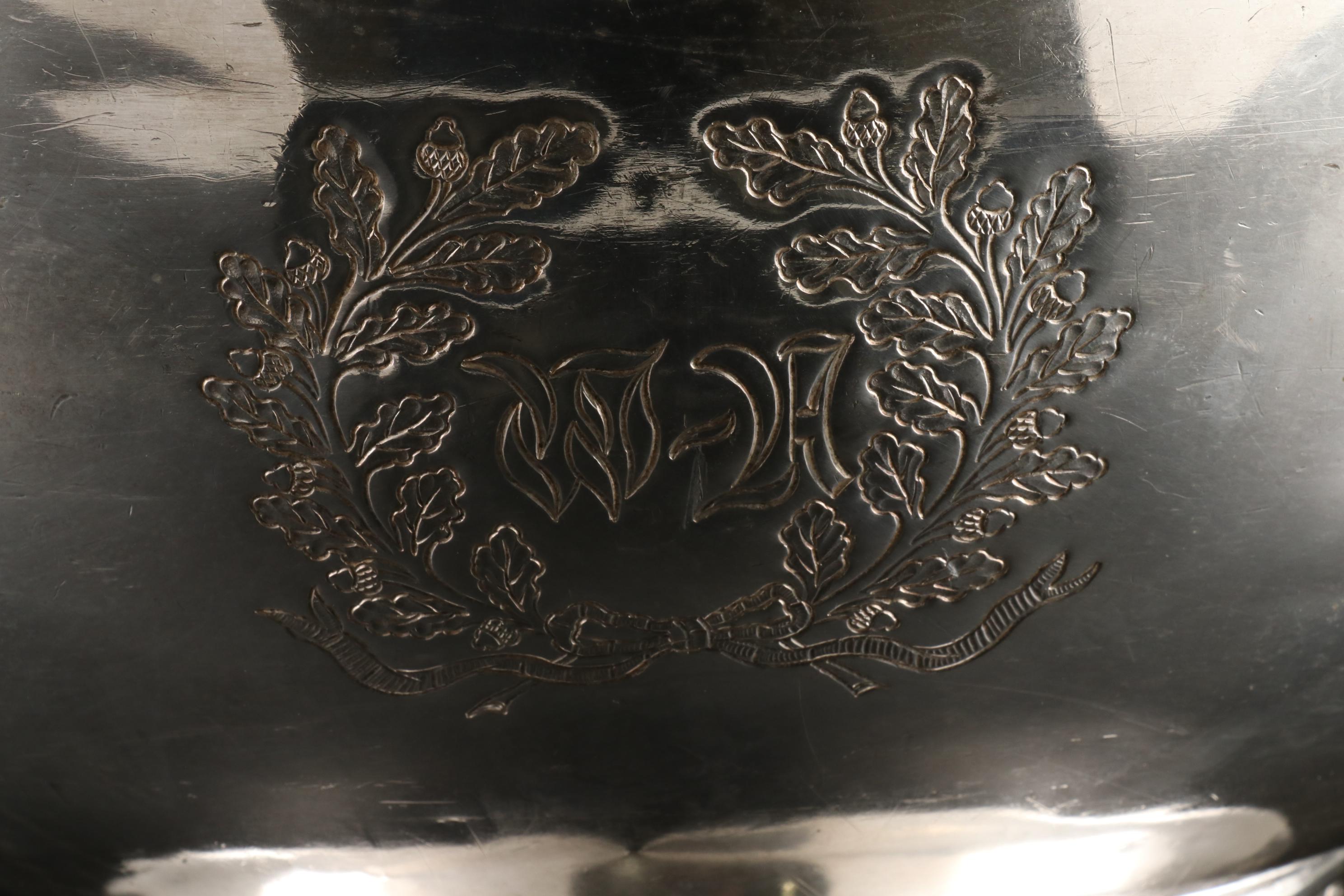 The Waldorf Astoria Hotel Silver Plate Punch Bowl, c. 1931