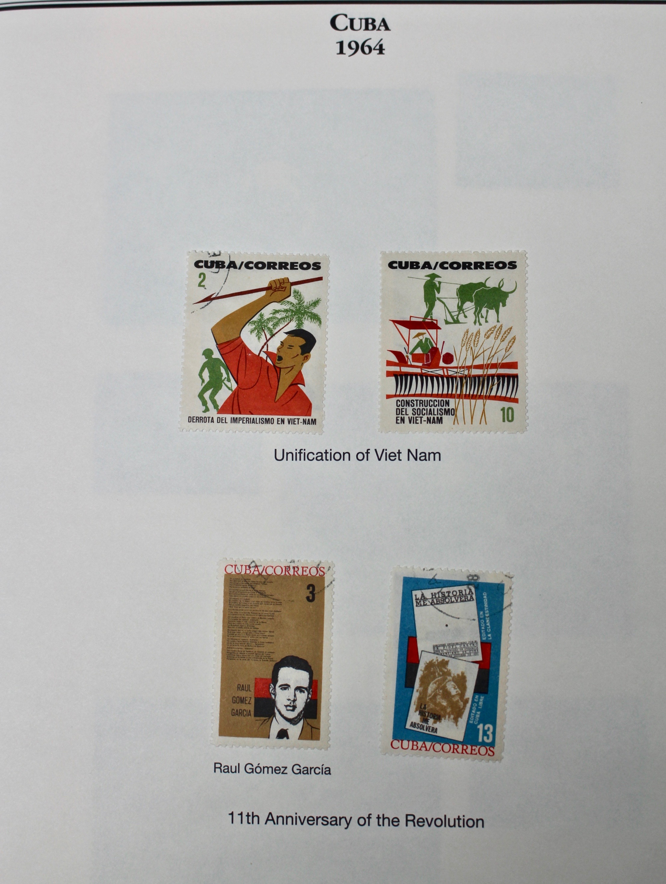 Castro's Cuba Stamp Collection
