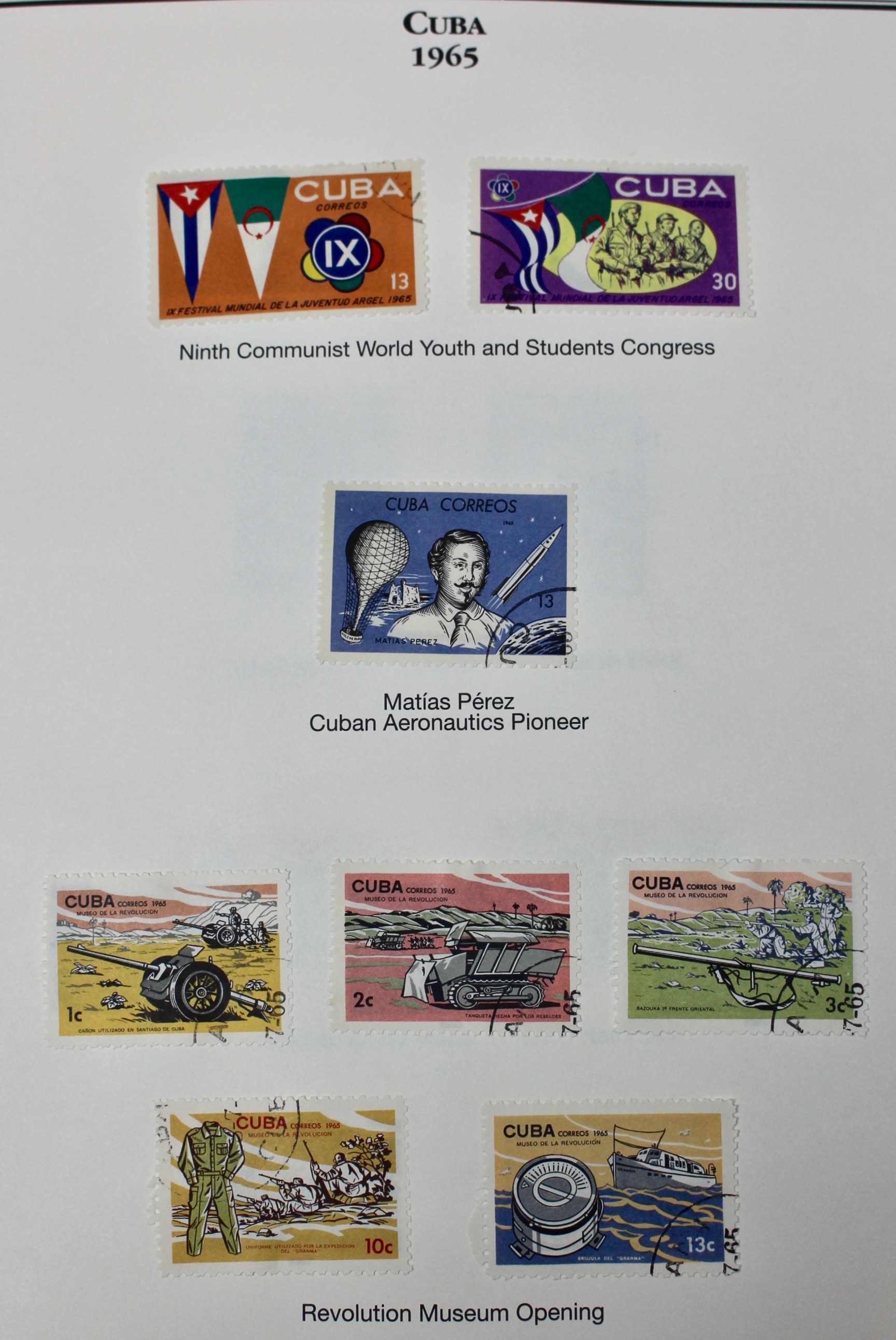 Castro's Cuba Stamp Collection