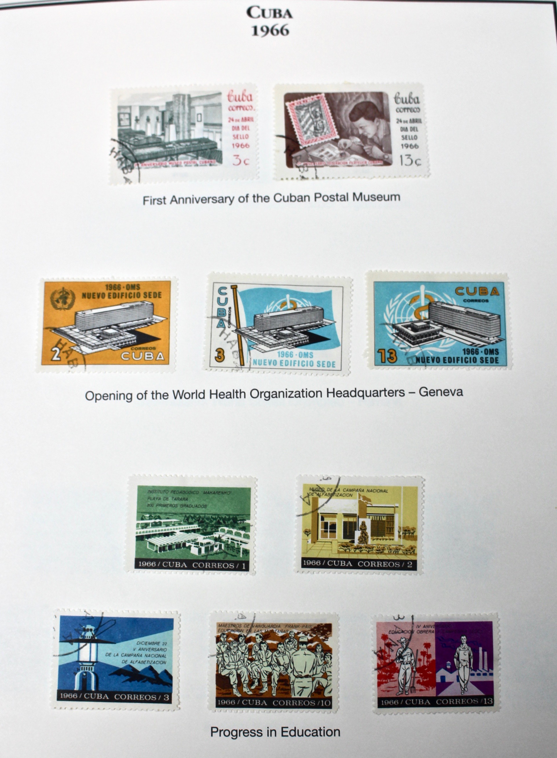 Castro's Cuba Stamp Collection