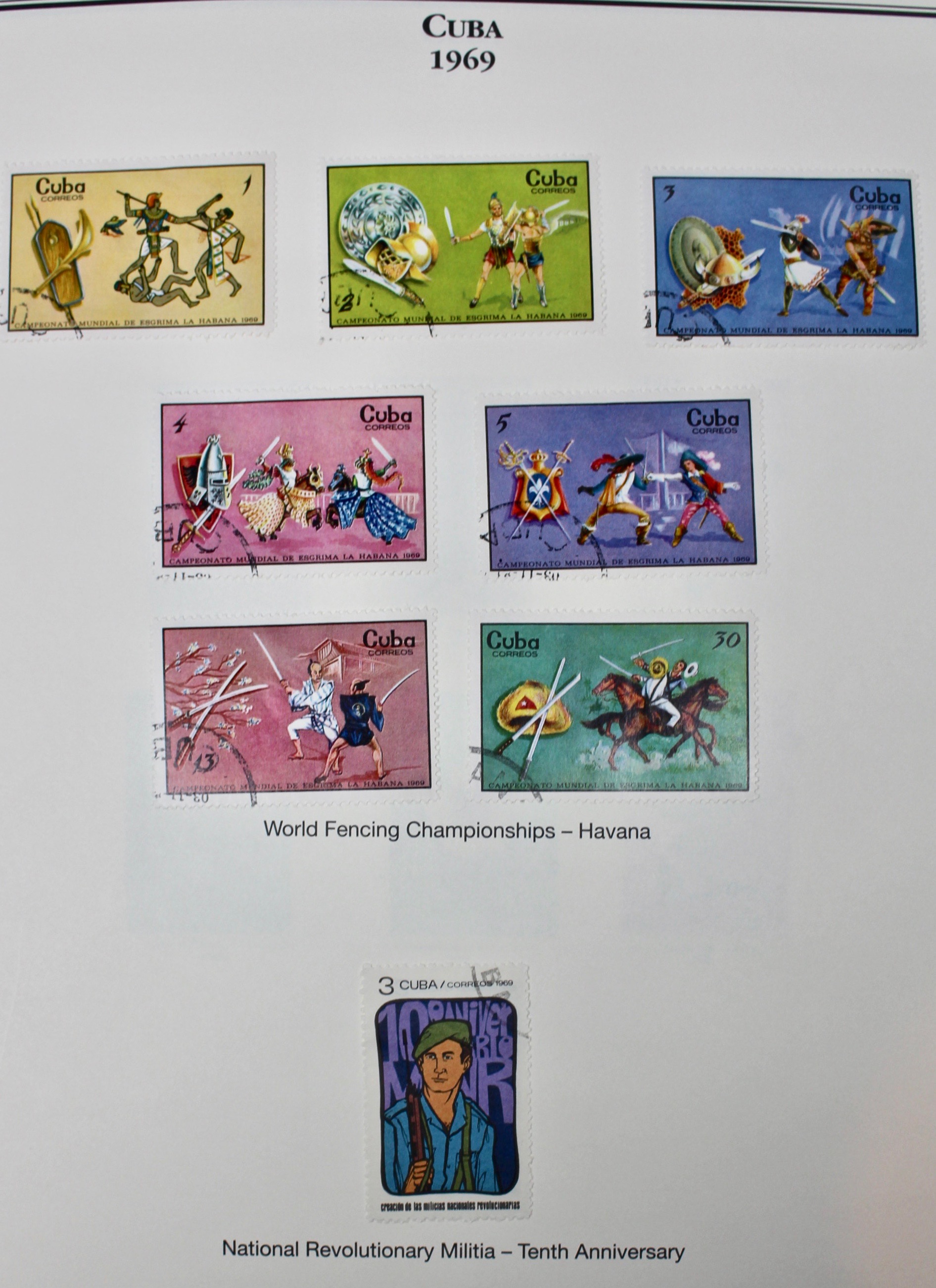 Castro's Cuba Stamp Collection