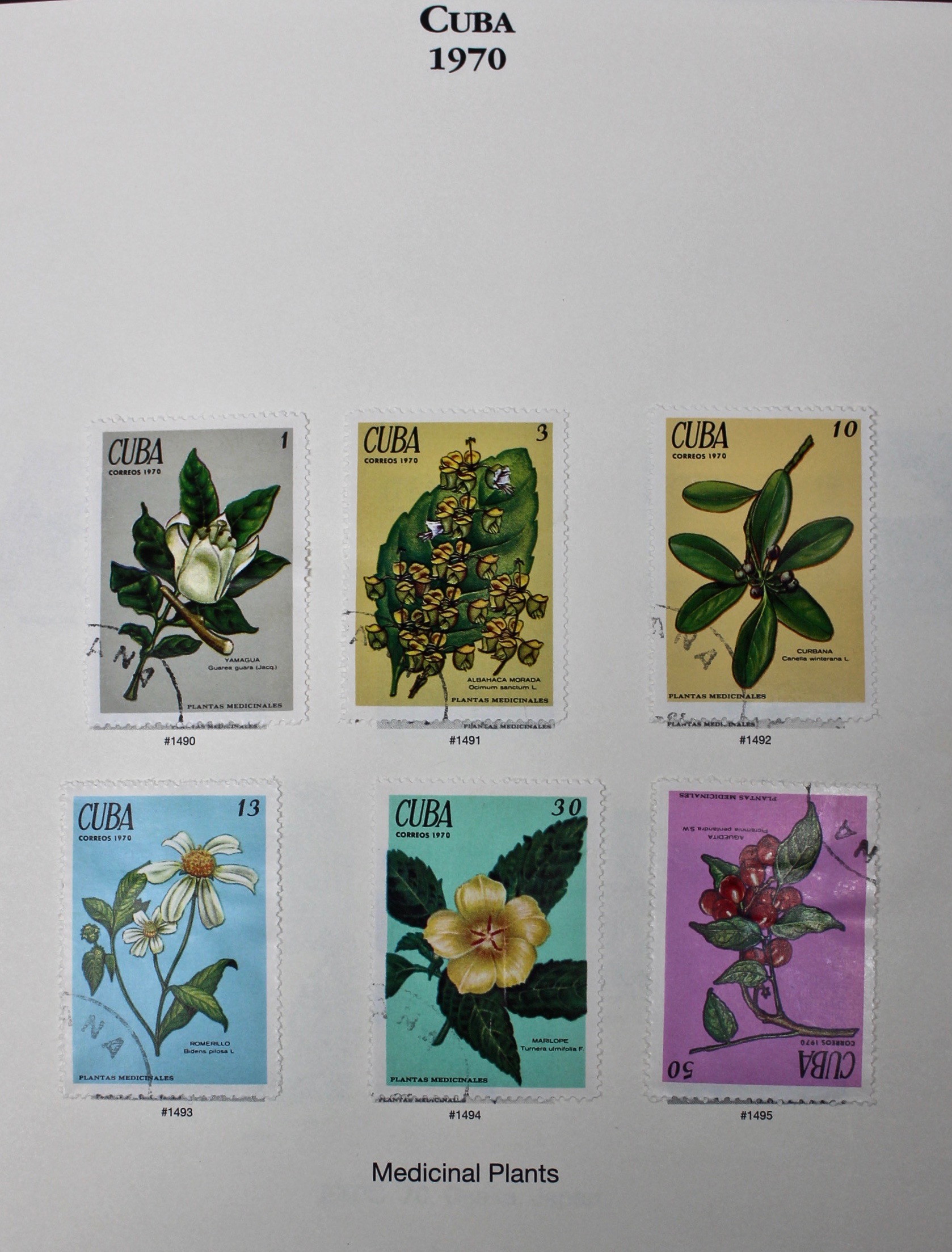 Castro's Cuba Stamp Collection