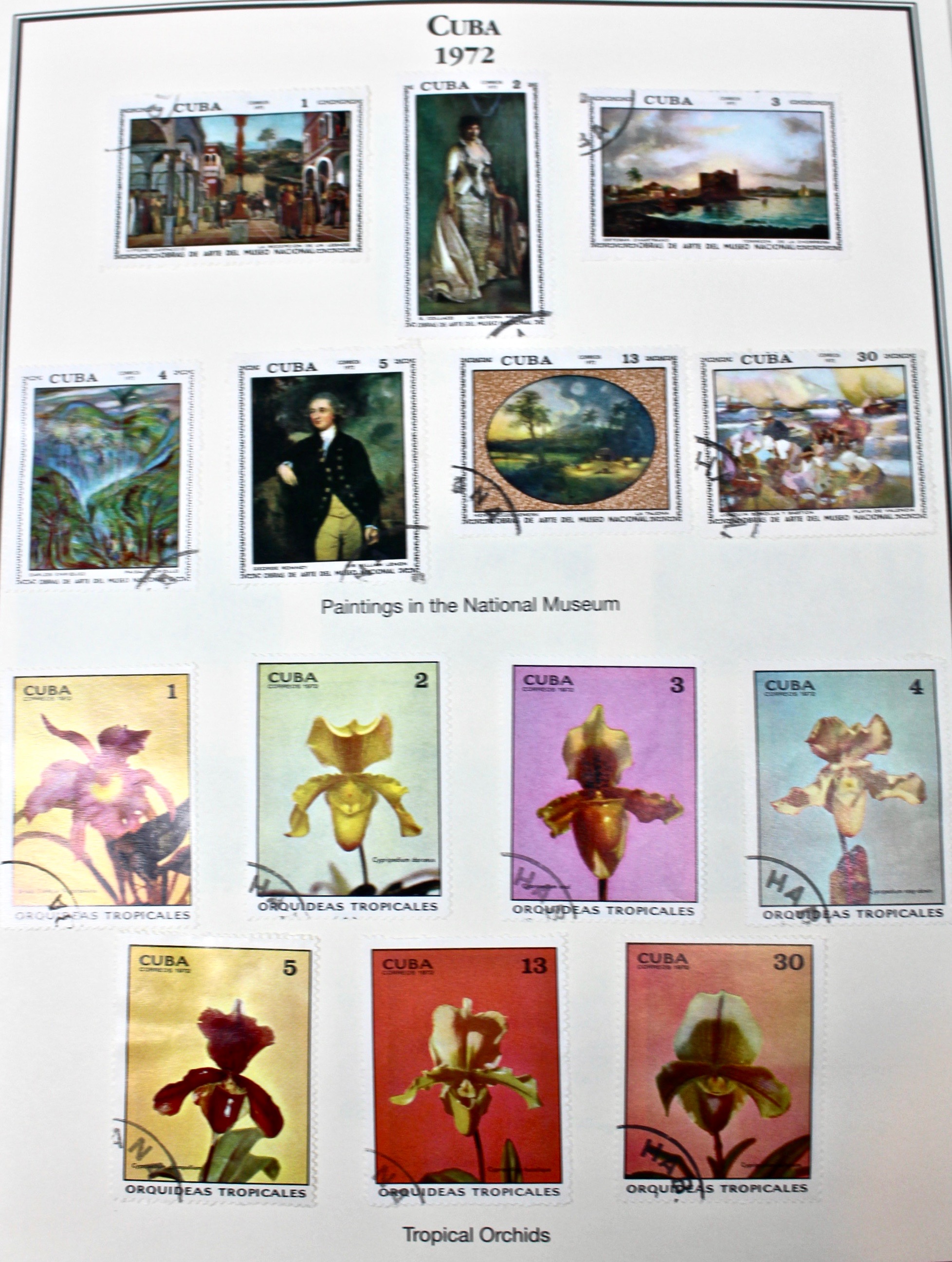 Castro's Cuba Stamp Collection