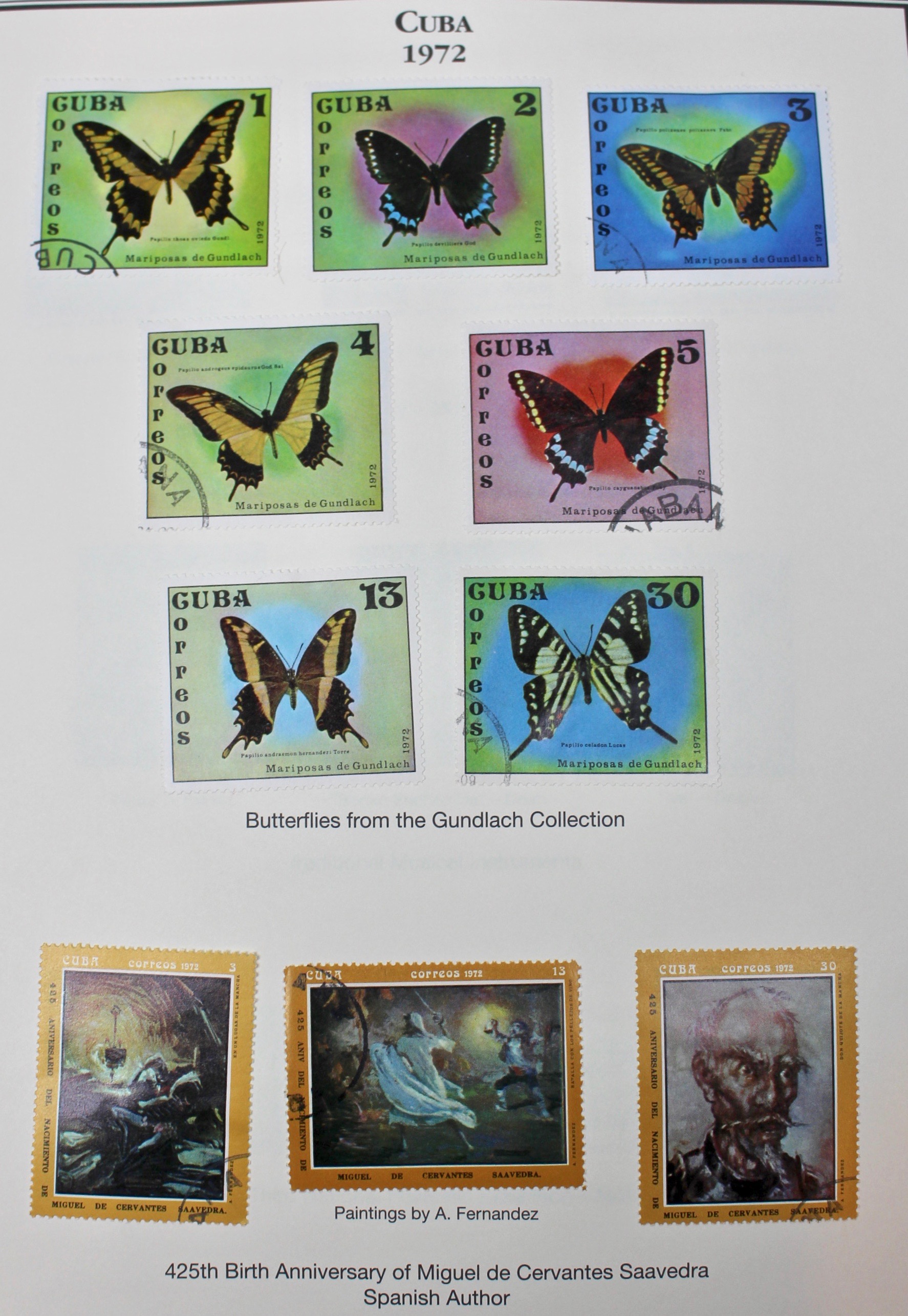 Castro's Cuba Stamp Collection