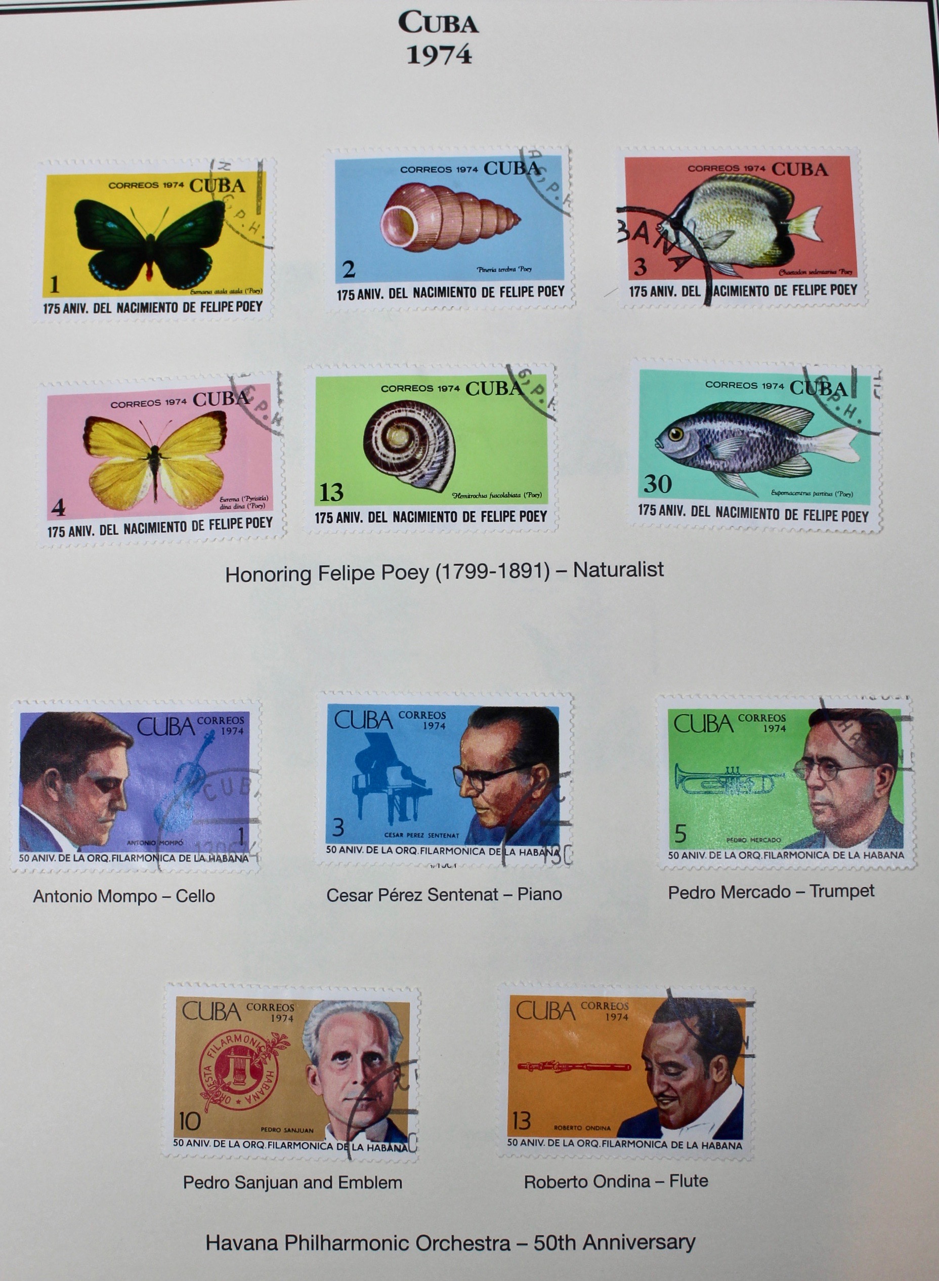 Castro's Cuba Stamp Collection