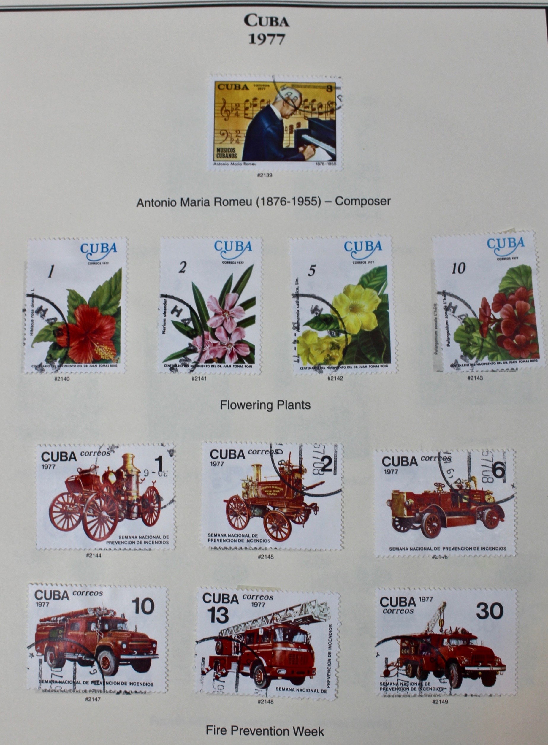 Castro's Cuba Stamp Collection