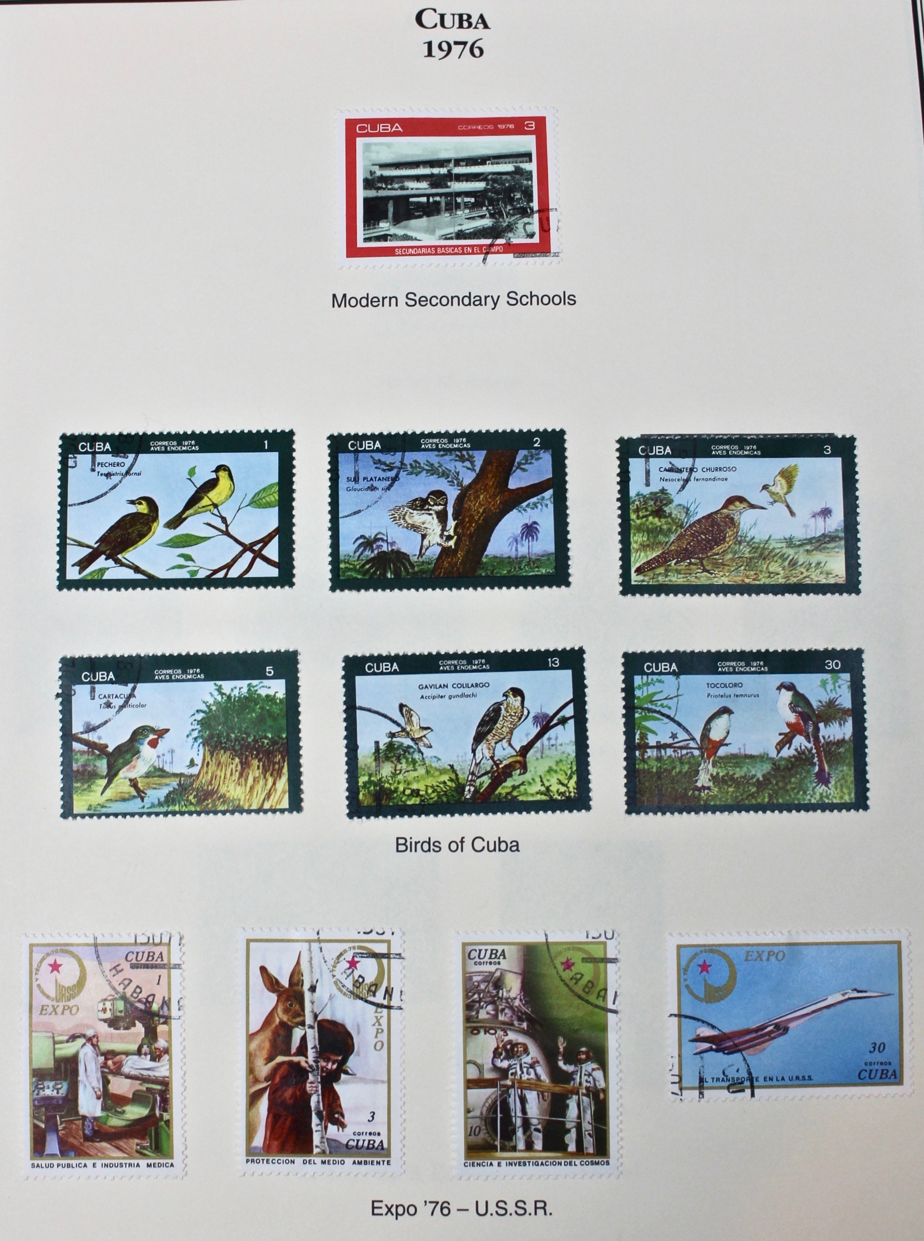 Castro's Cuba Stamp Collection