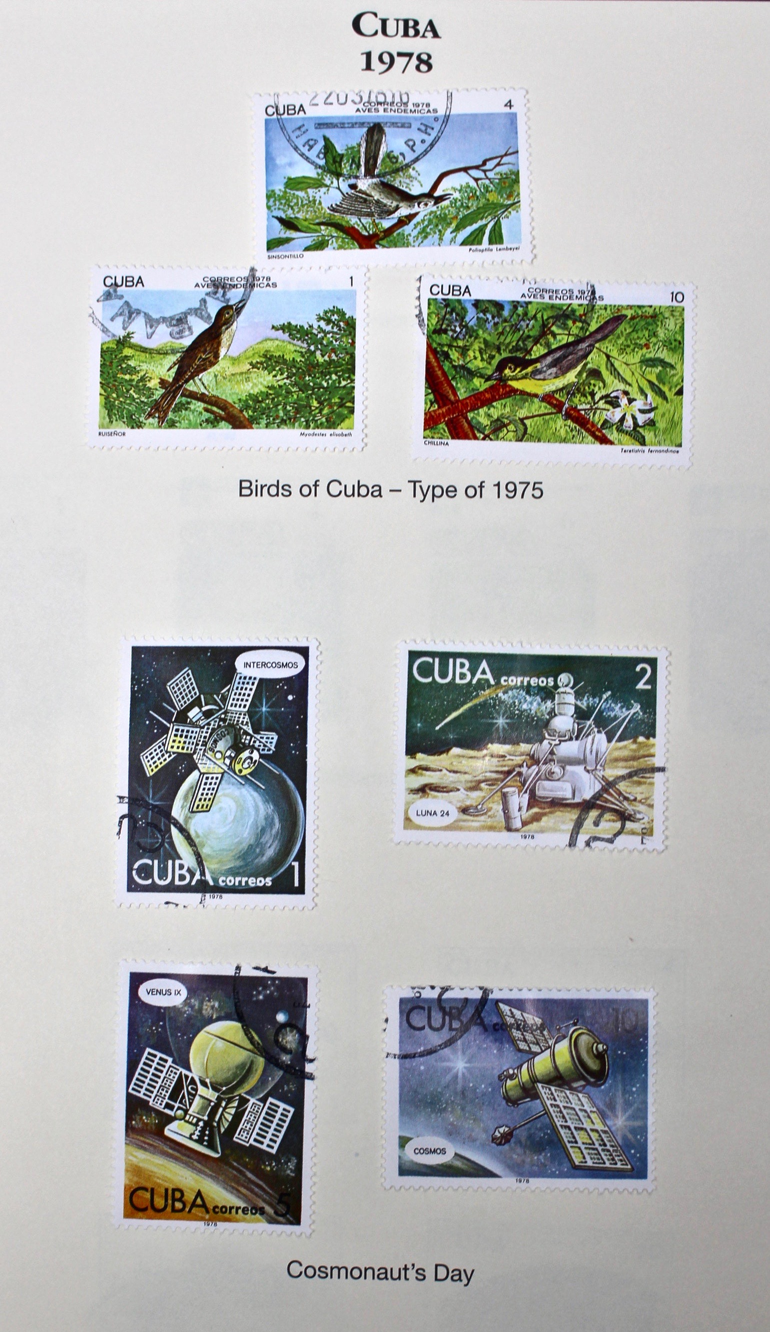 Castro's Cuba Stamp Collection