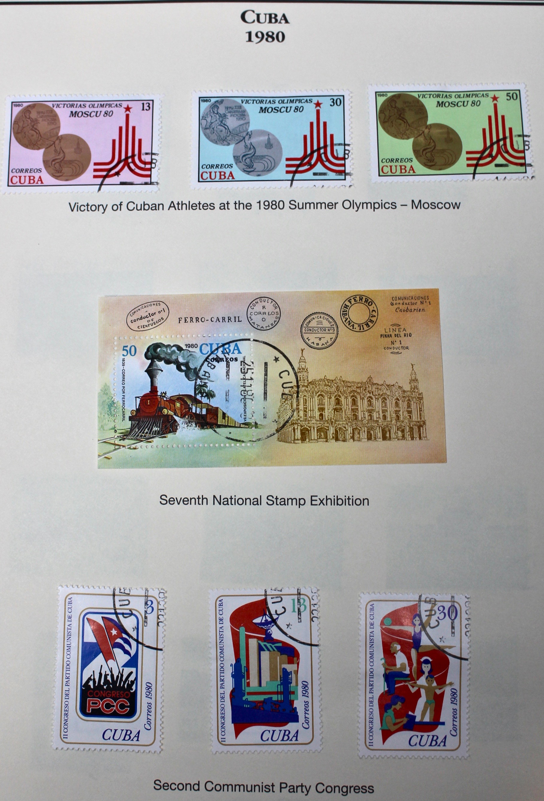 Castro's Cuba Stamp Collection