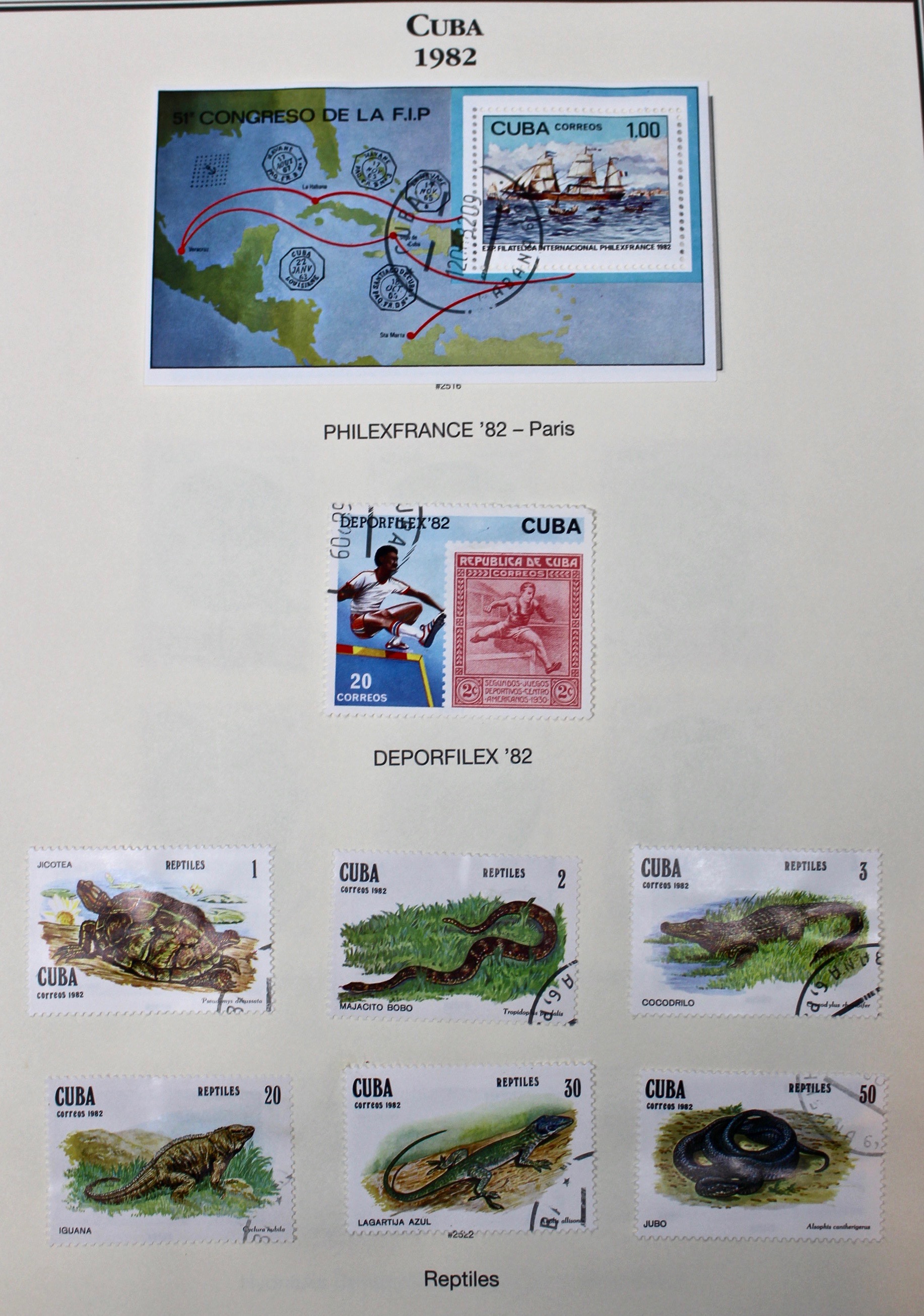 Castro's Cuba Stamp Collection