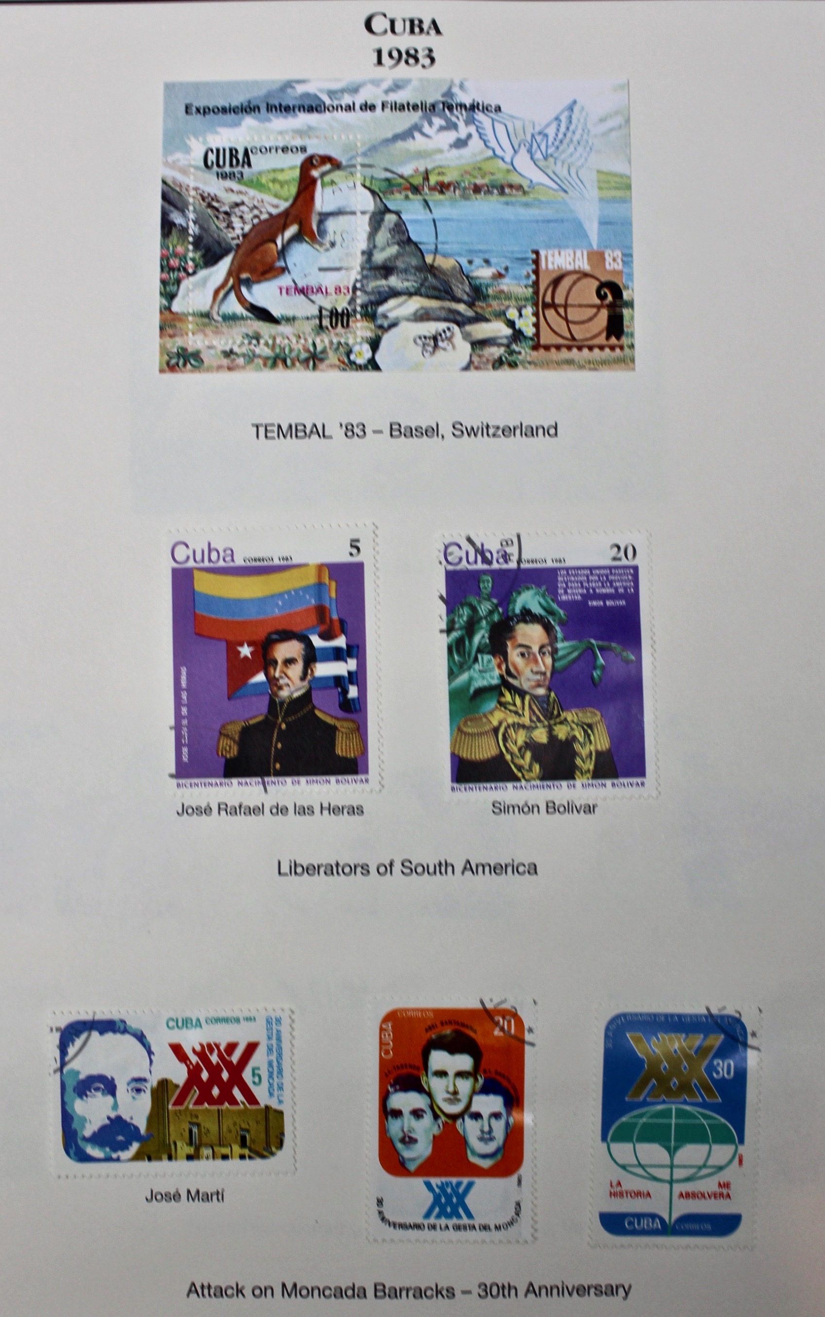 Castro's Cuba Stamp Collection