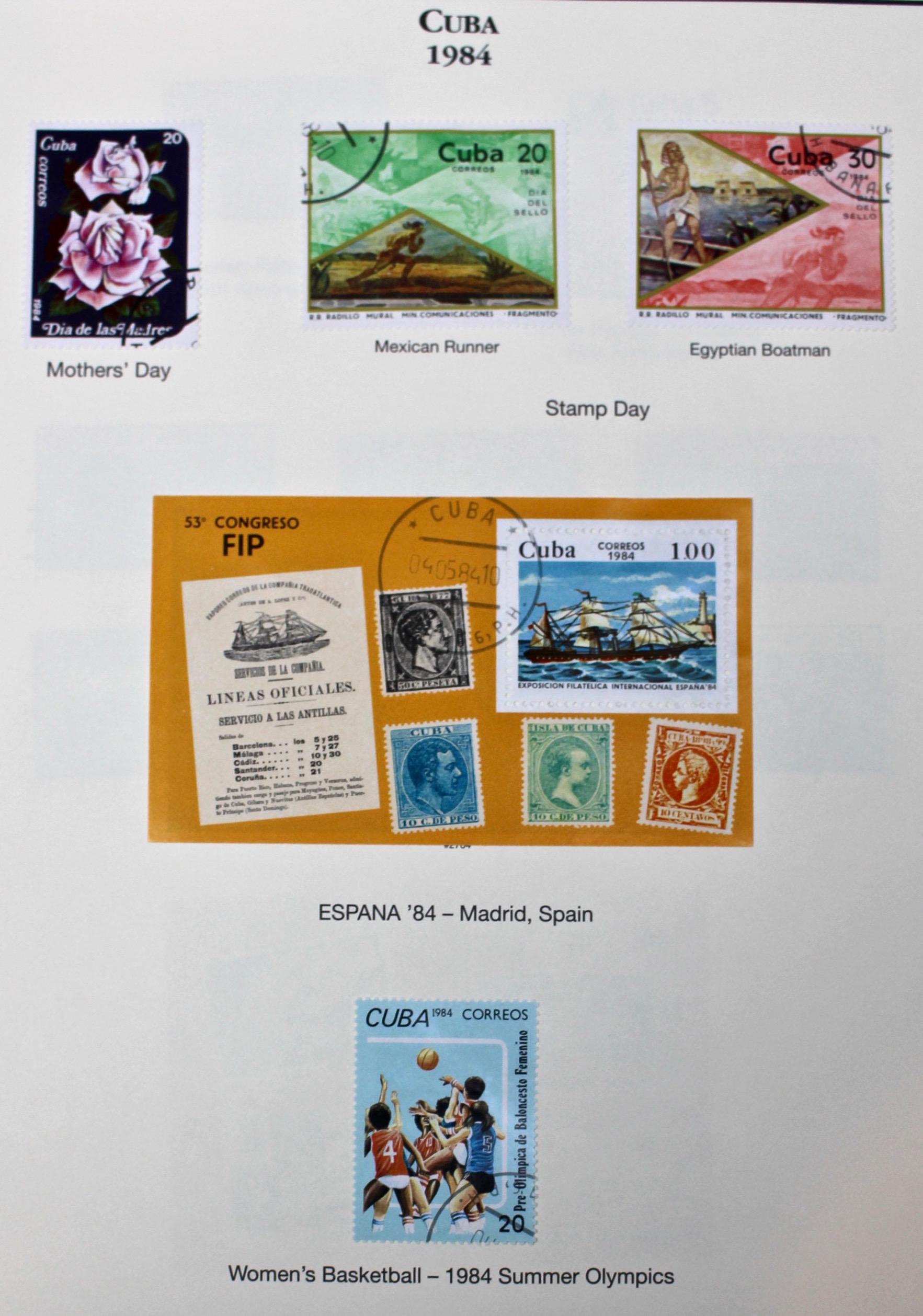 Castro's Cuba Stamp Collection