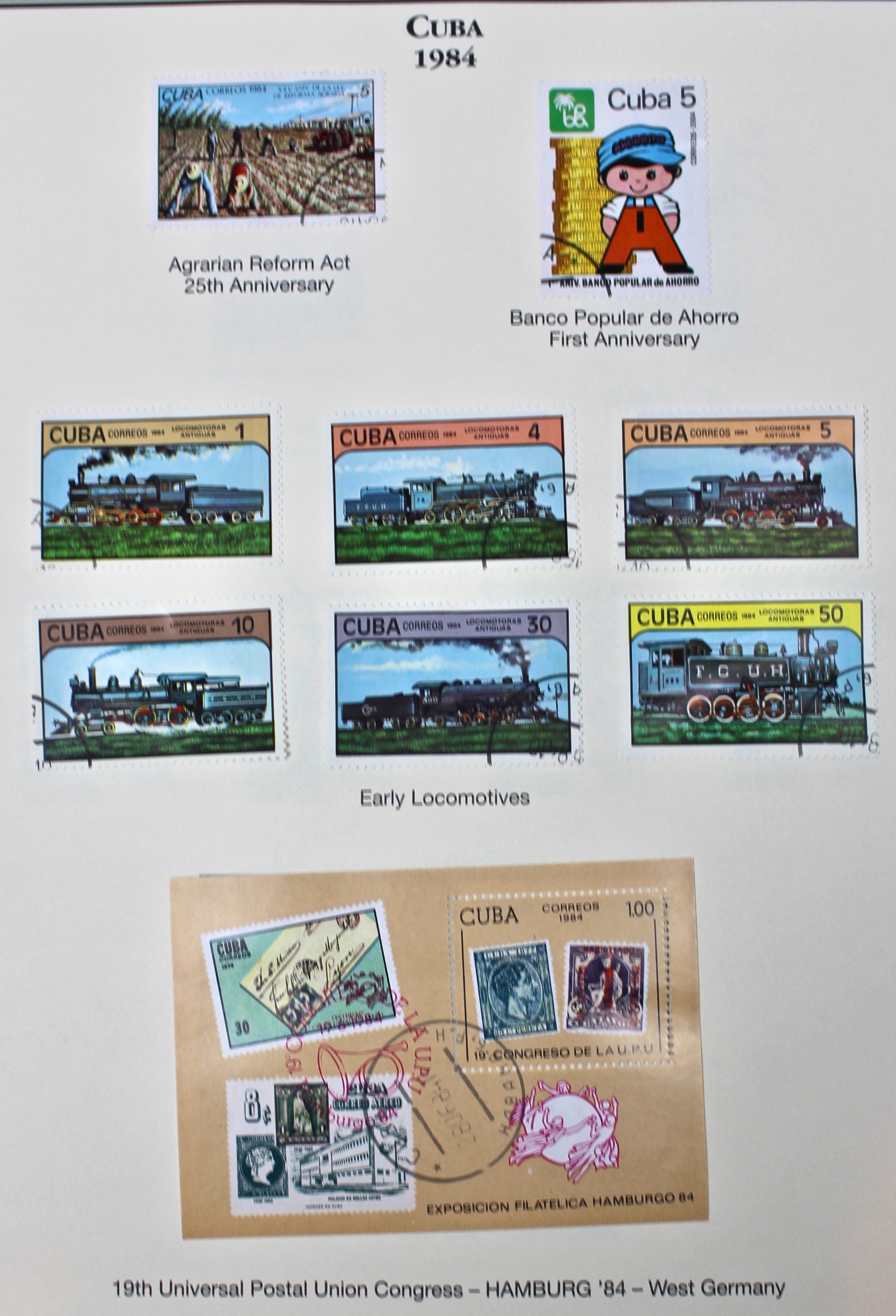 Castro's Cuba Stamp Collection