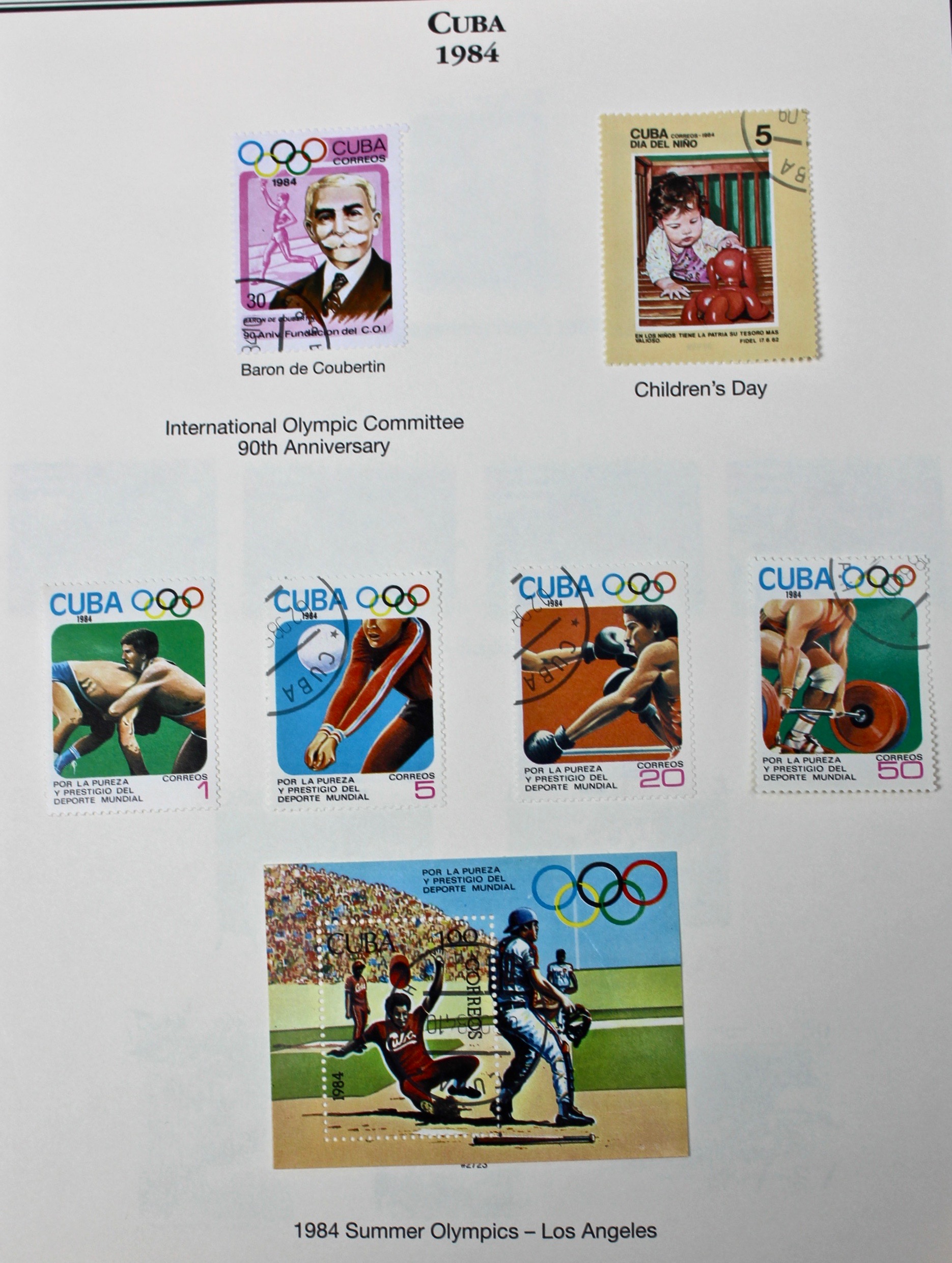 Castro's Cuba Stamp Collection