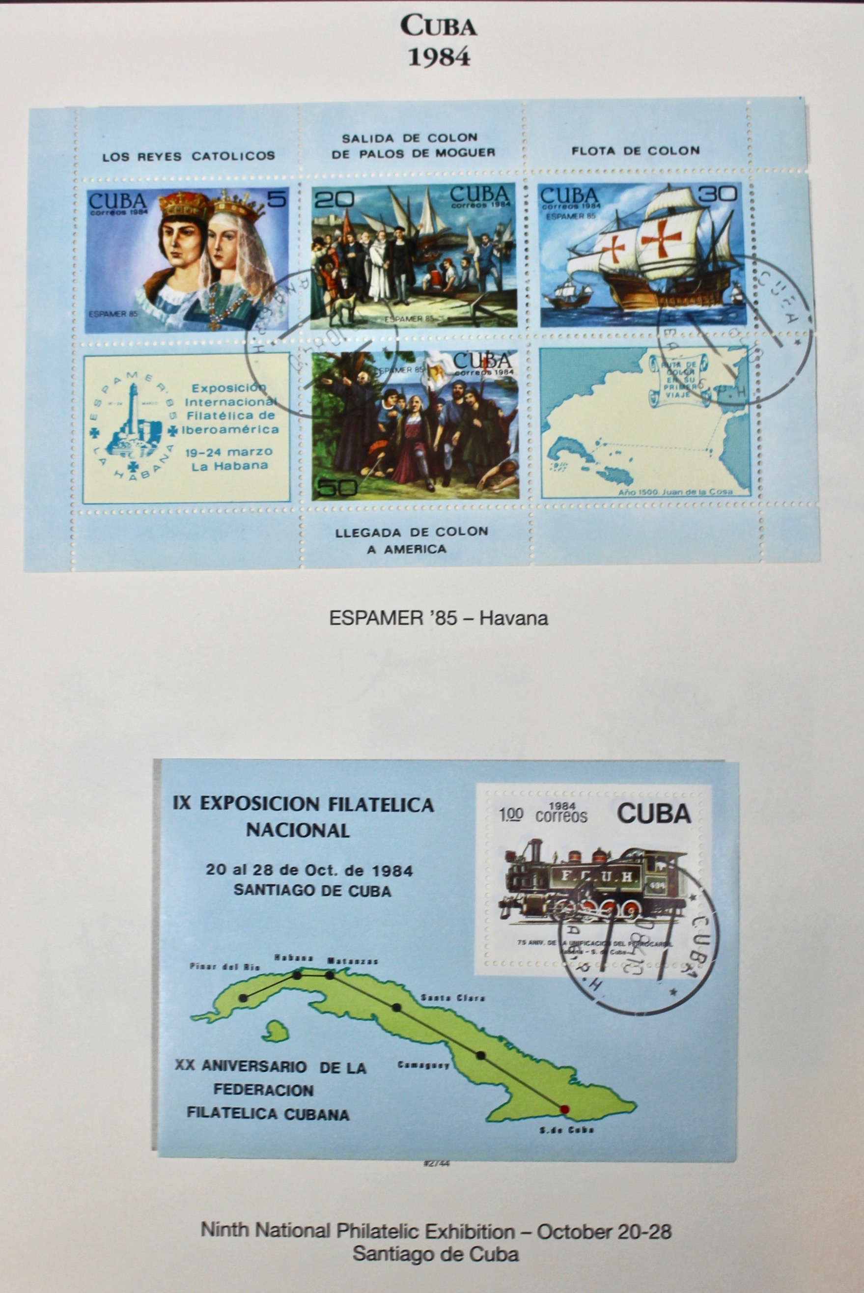 Castro's Cuba Stamp Collection