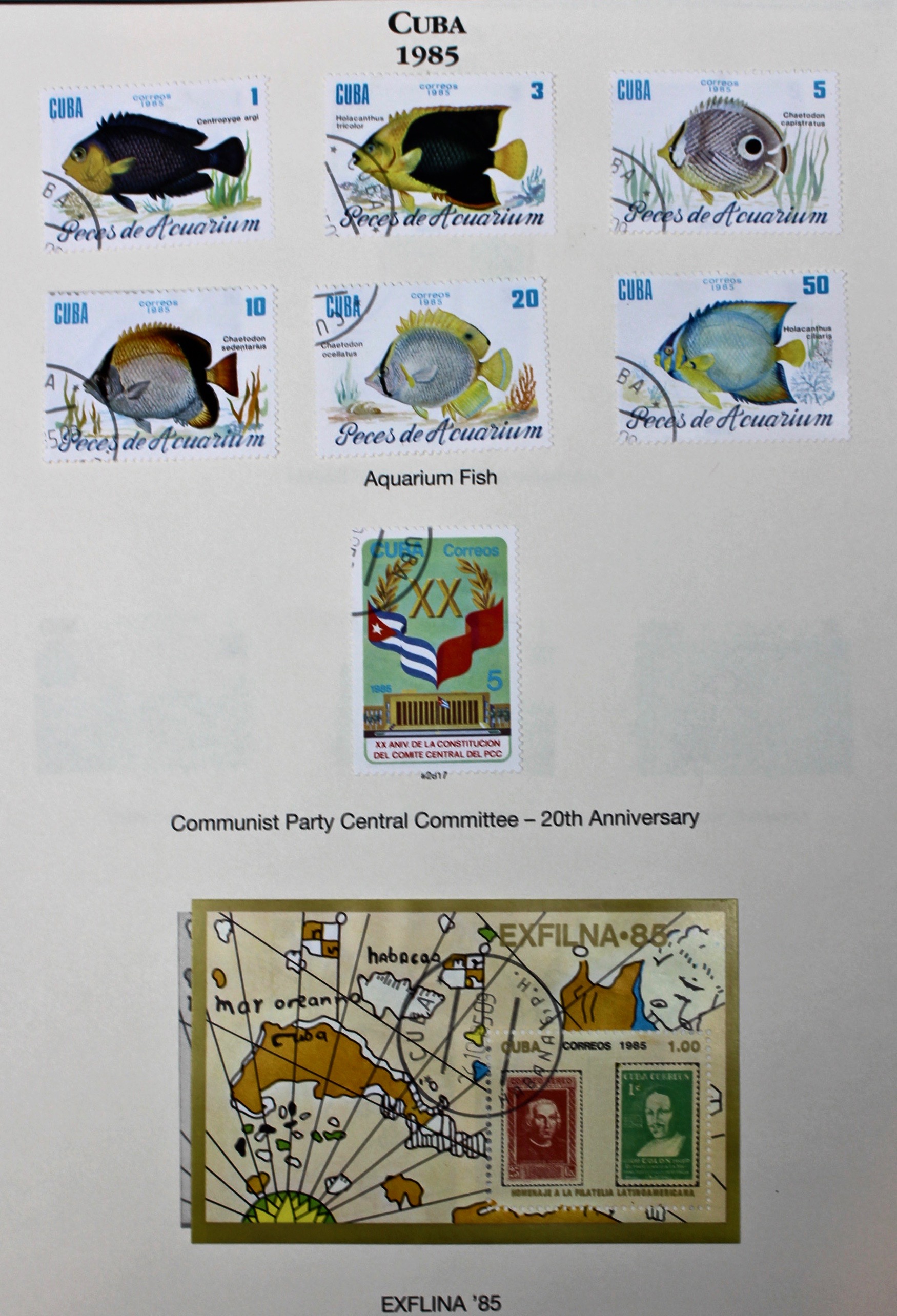 Castro's Cuba Stamp Collection