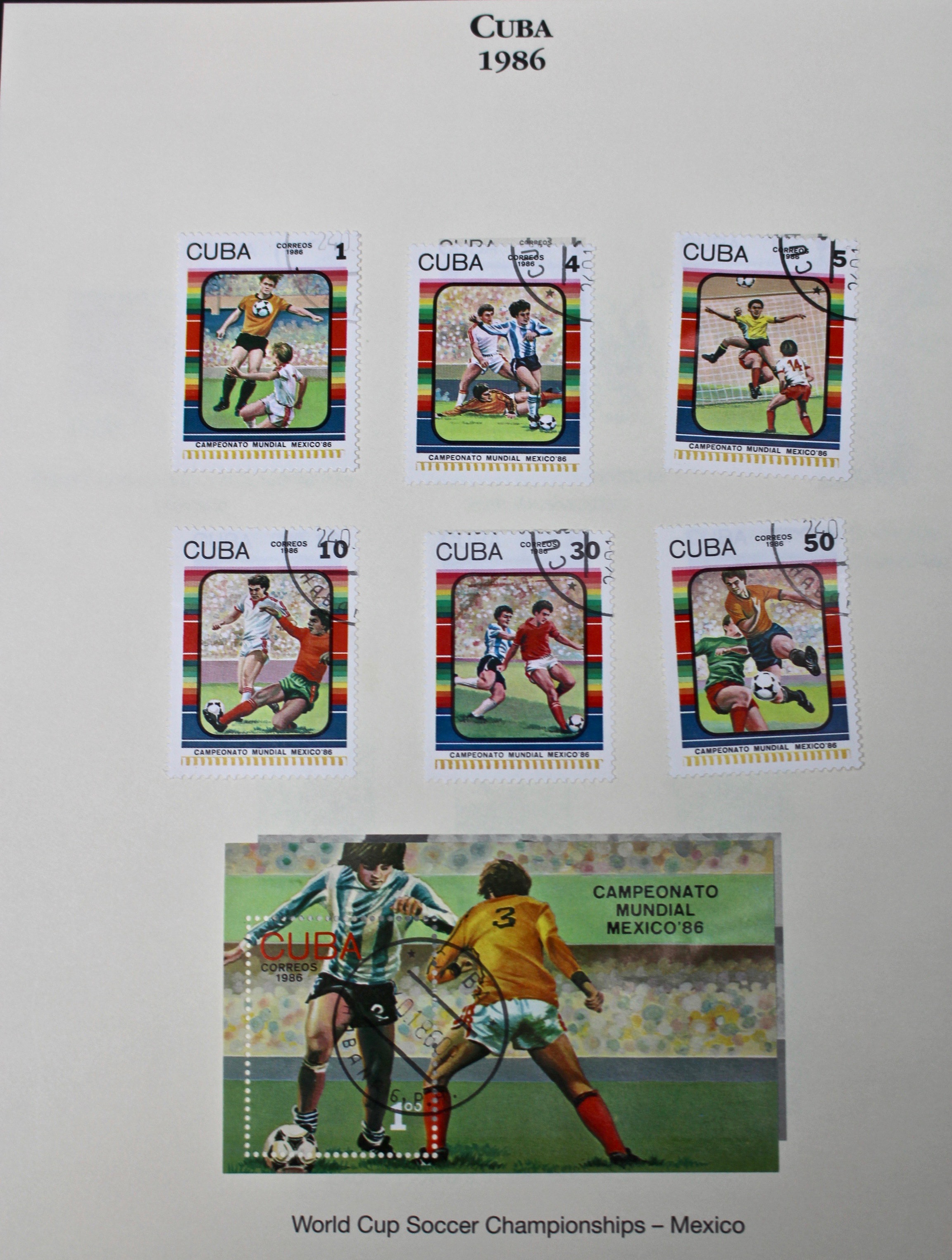 Castro's Cuba Stamp Collection