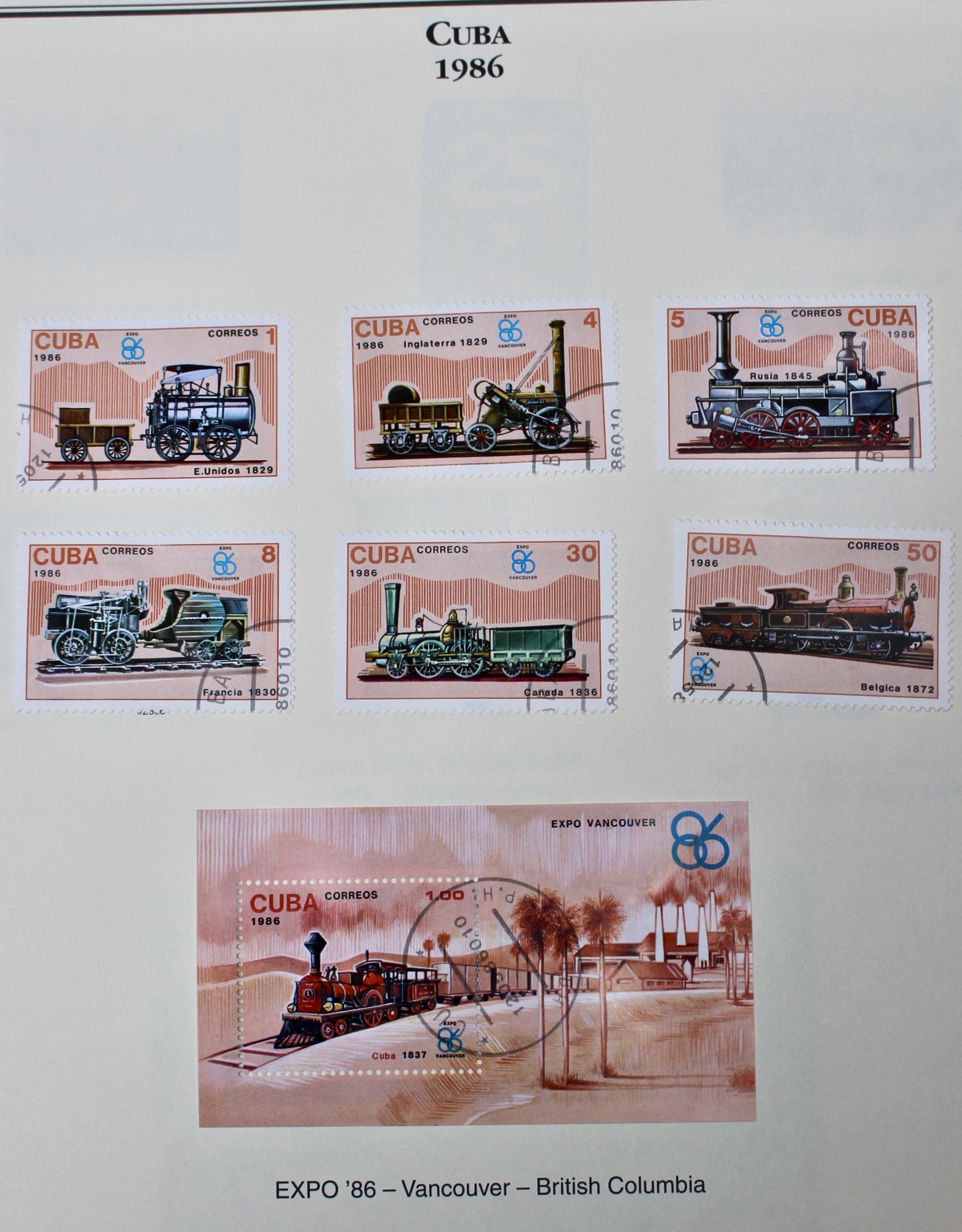 Castro's Cuba Stamp Collection
