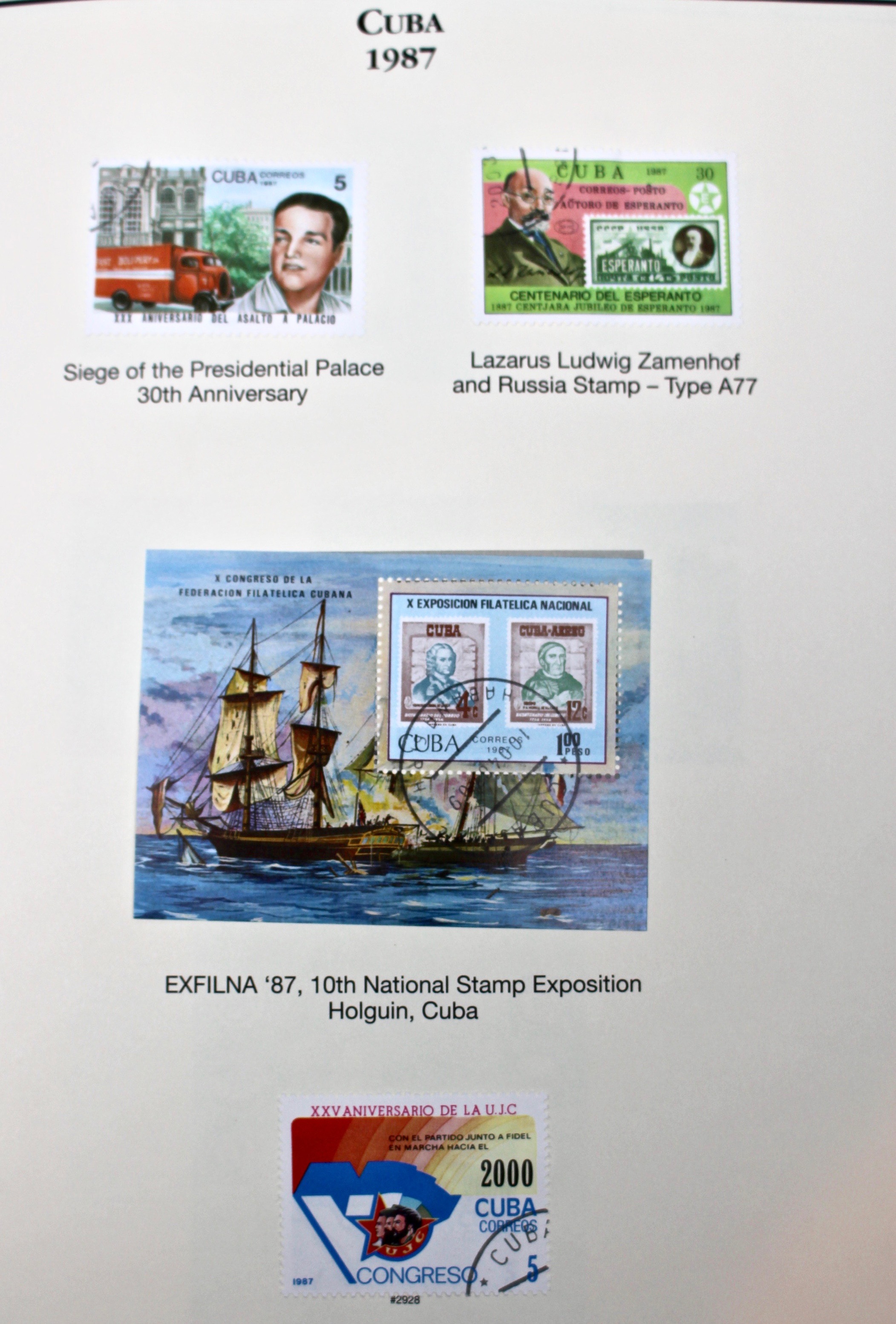 Castro's Cuba Stamp Collection