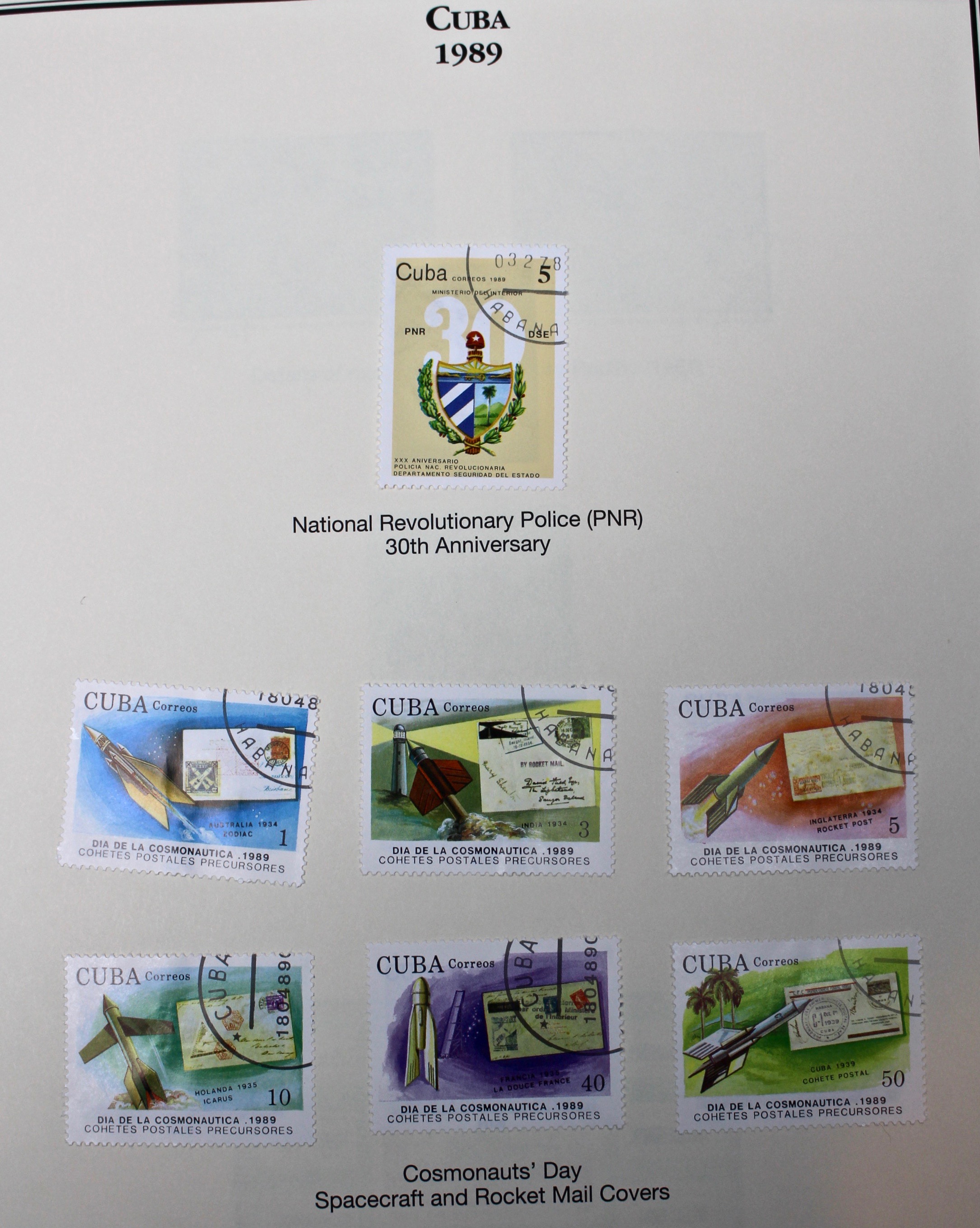 Castro's Cuba Stamp Collection