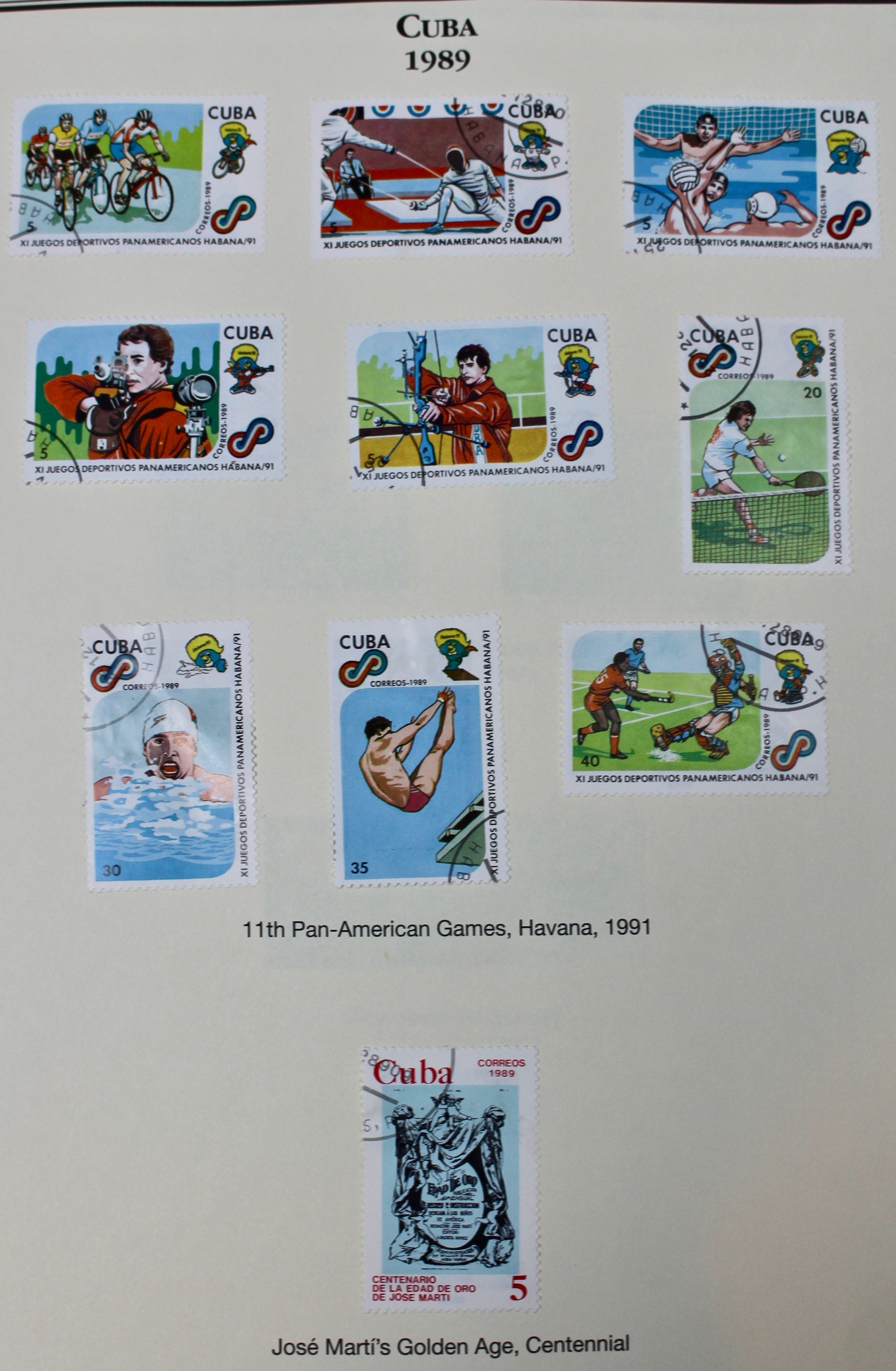 Castro's Cuba Stamp Collection