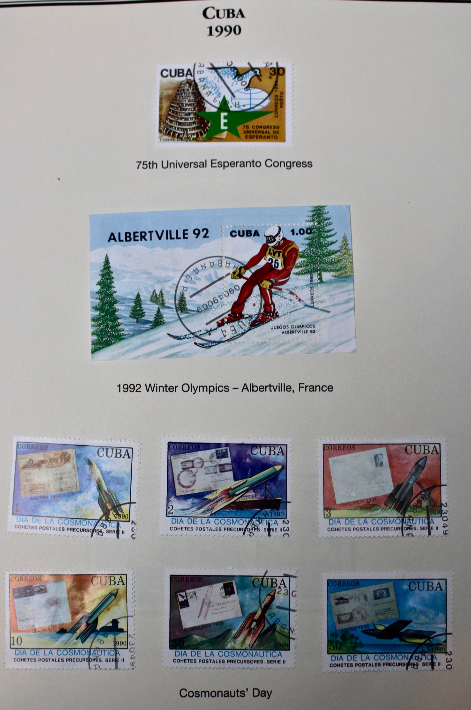 Castro's Cuba Stamp Collection