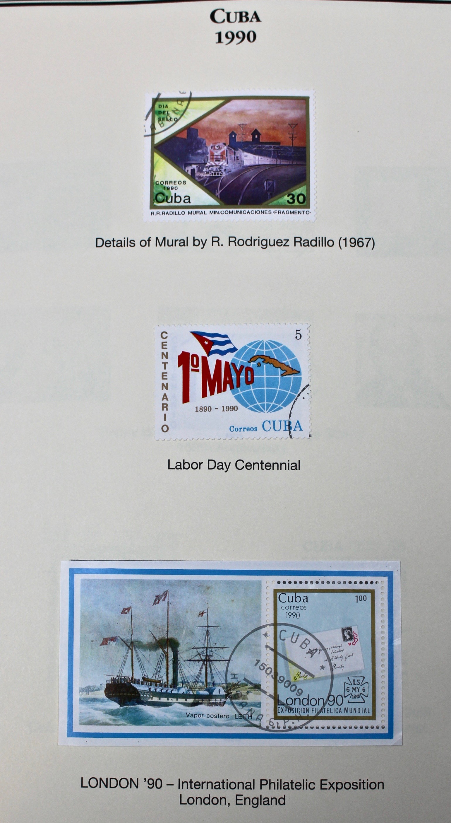 Castro's Cuba Stamp Collection