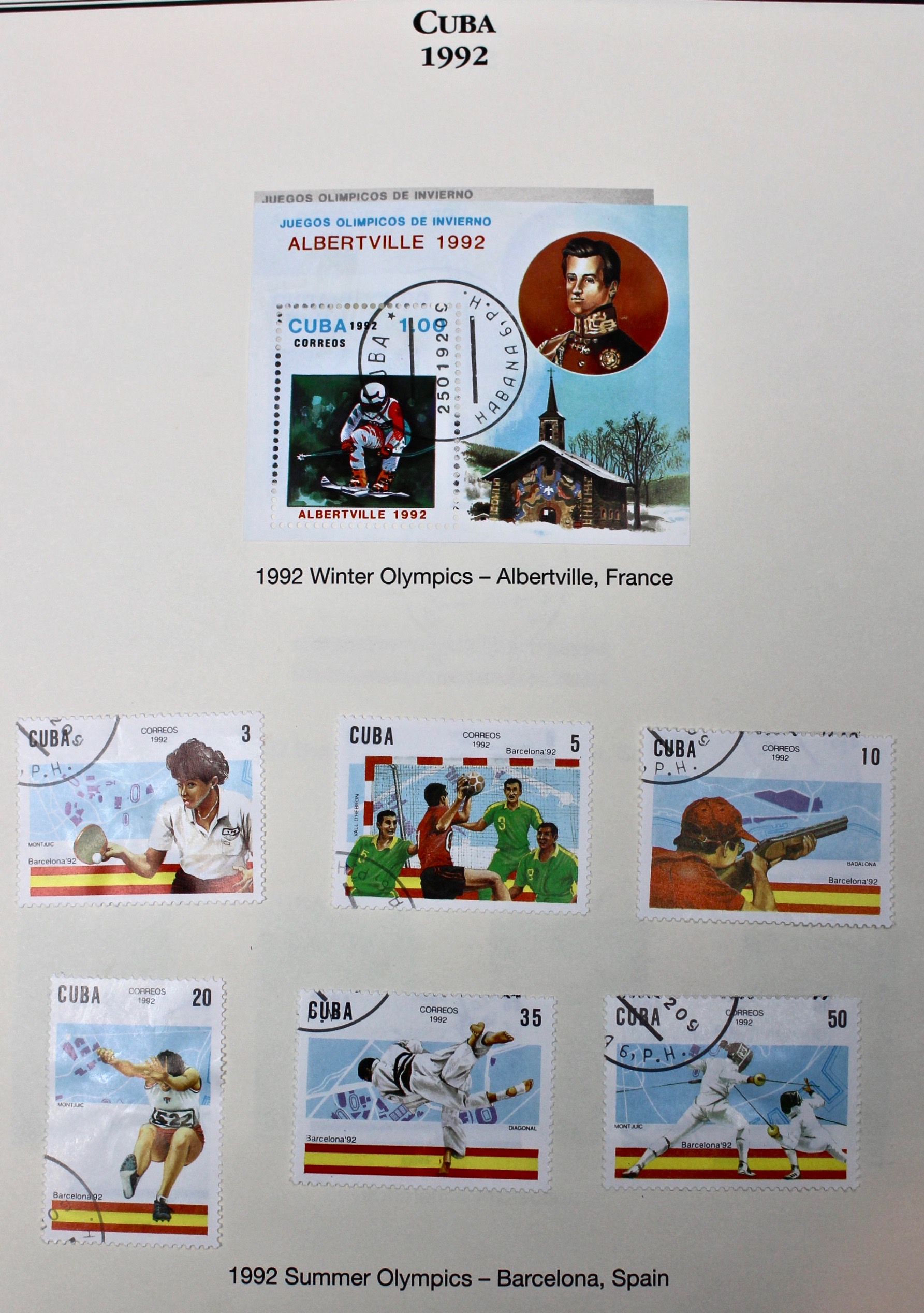Castro's Cuba Stamp Collection