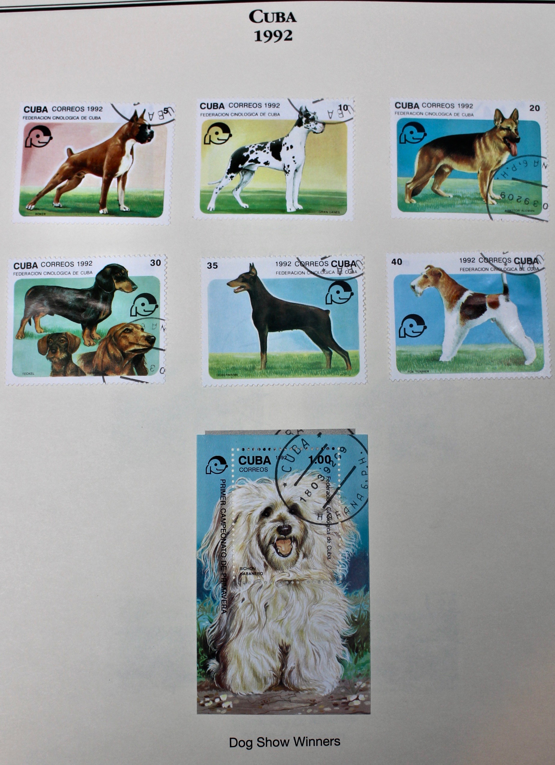 Castro's Cuba Stamp Collection