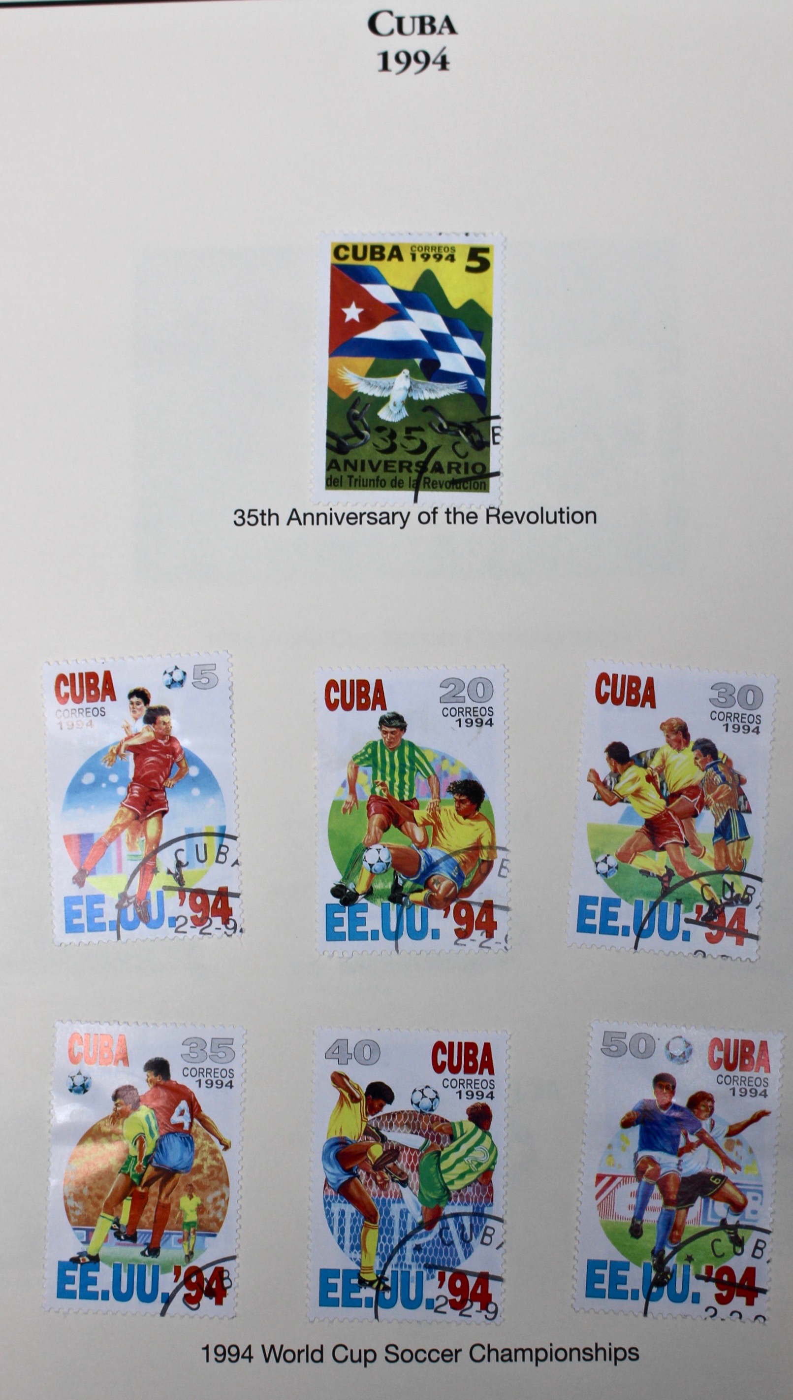 Castro's Cuba Stamp Collection