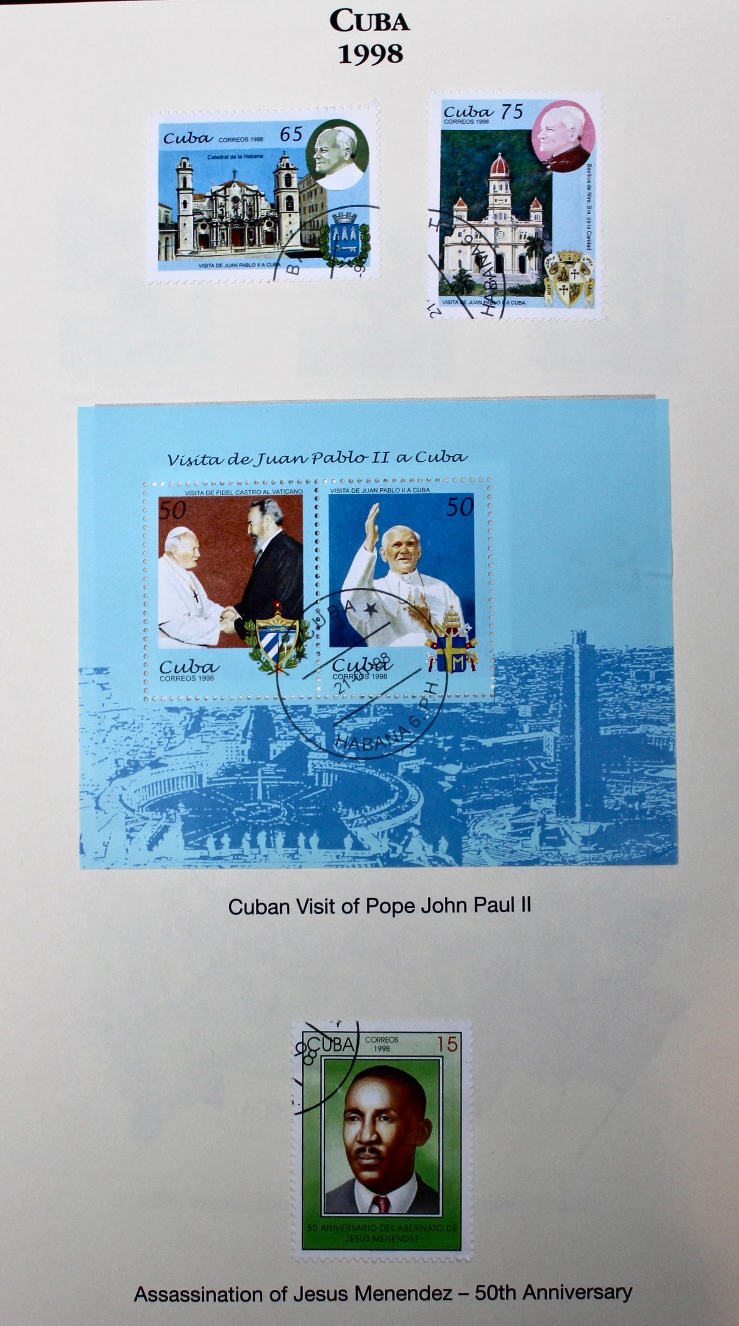 Castro's Cuba Stamp Collection