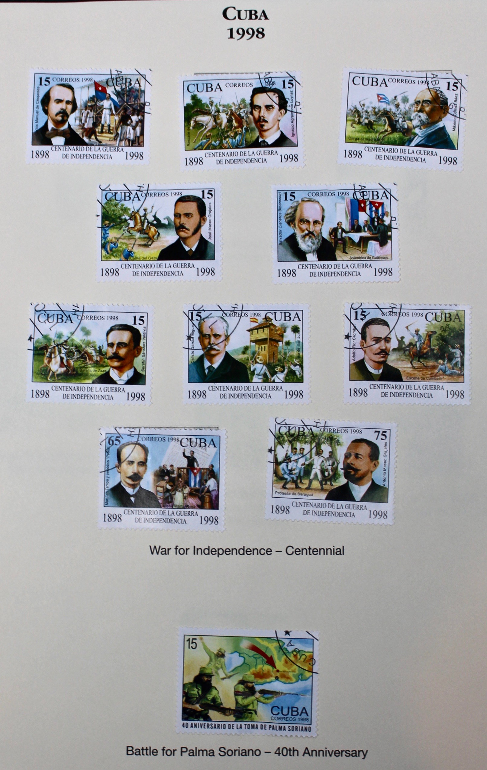 Castro's Cuba Stamp Collection