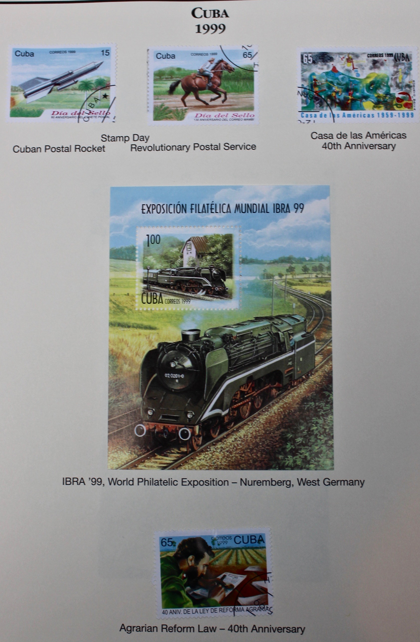 Castro's Cuba Stamp Collection