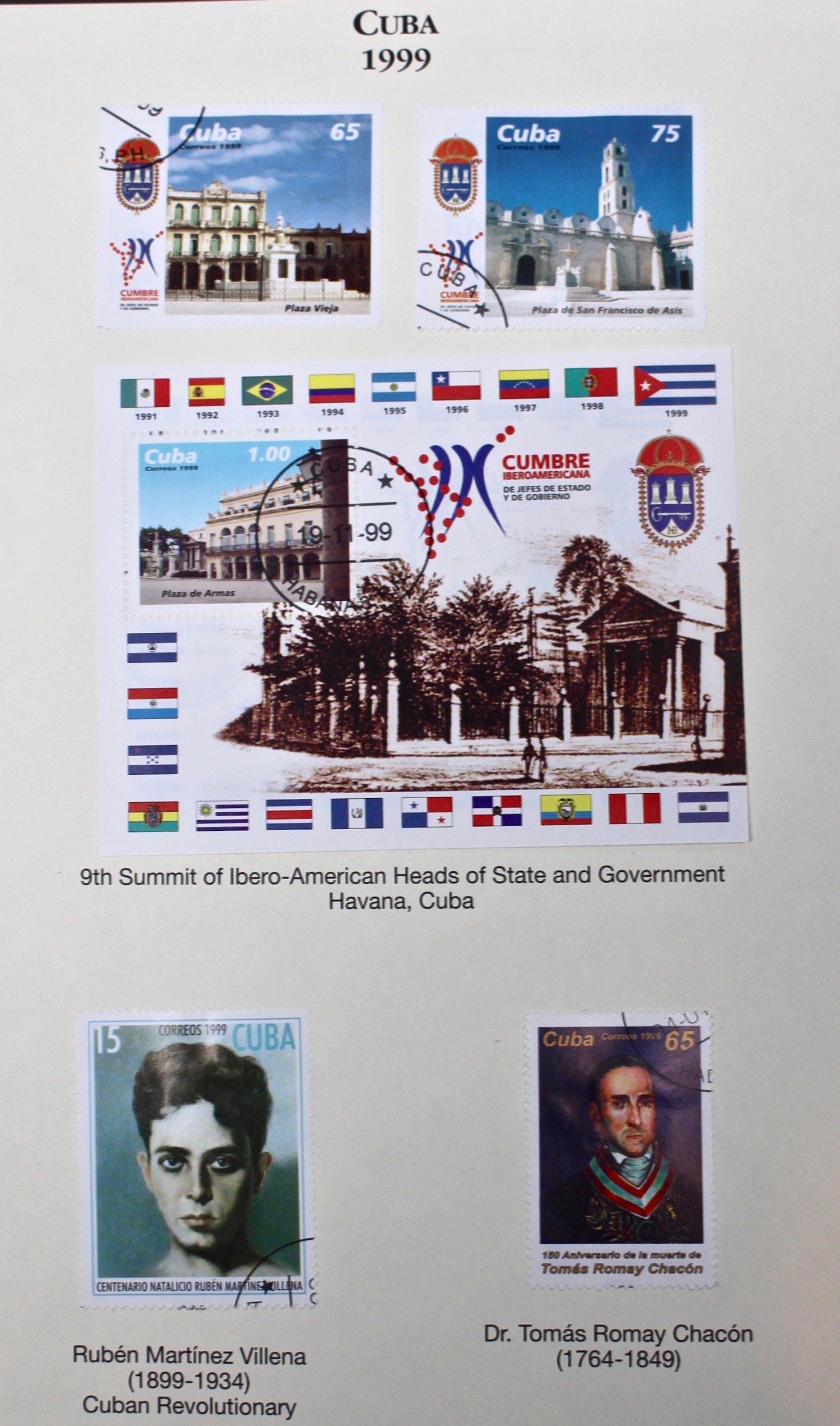 Castro's Cuba Stamp Collection
