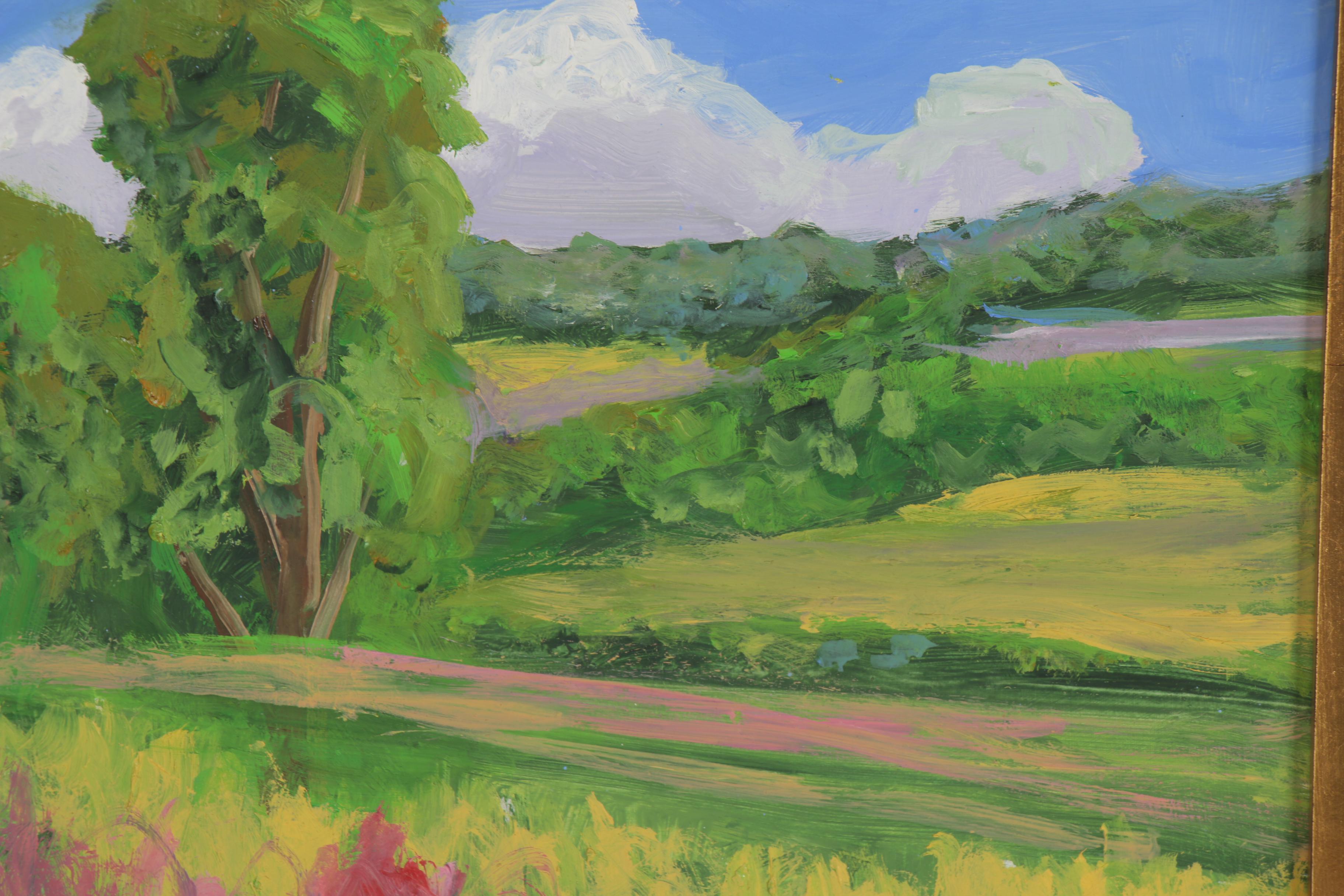 Kenneth Burnside Landscape Oil Painting, 21st Century