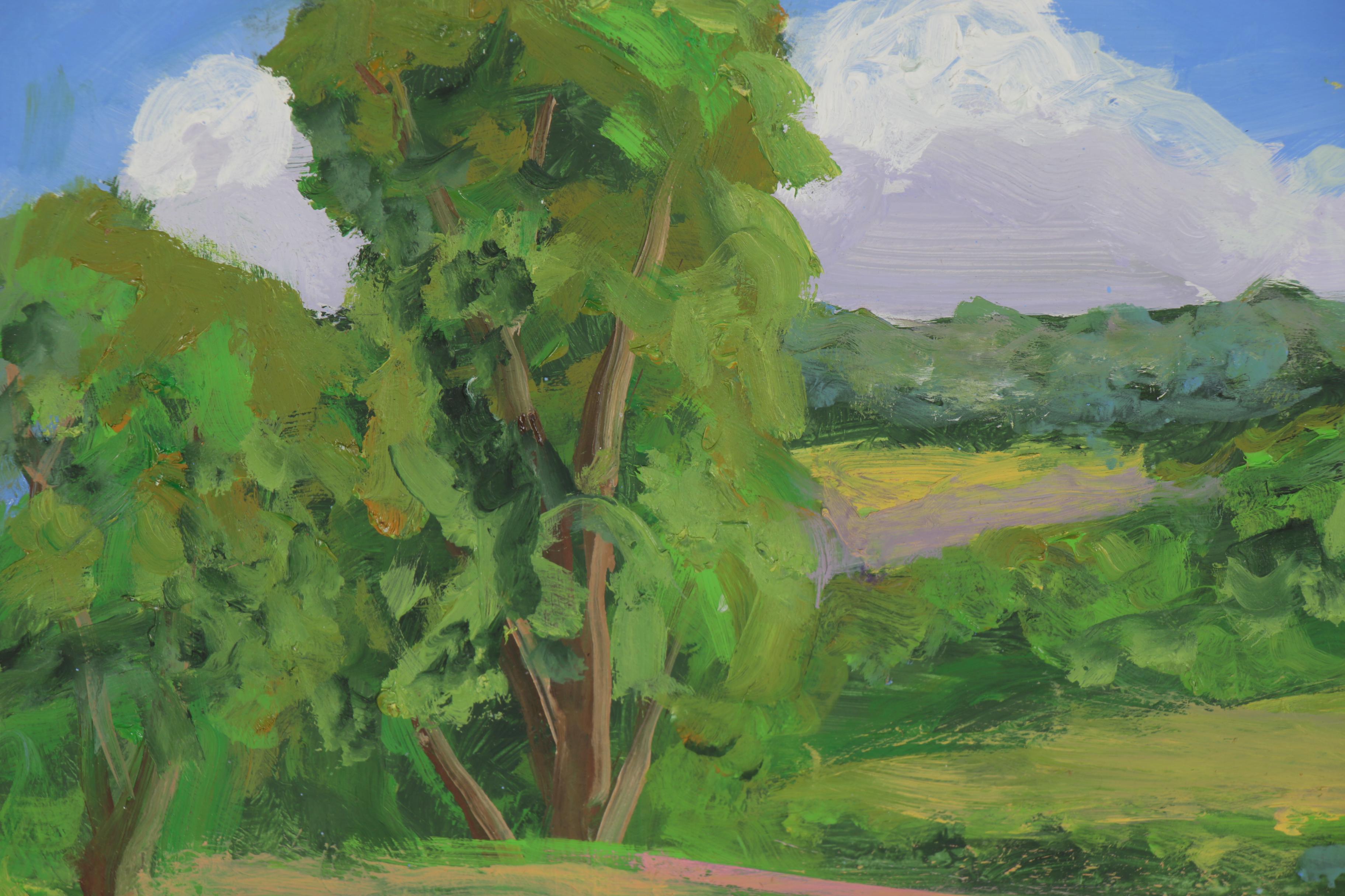 Kenneth Burnside Landscape Oil Painting, 21st Century