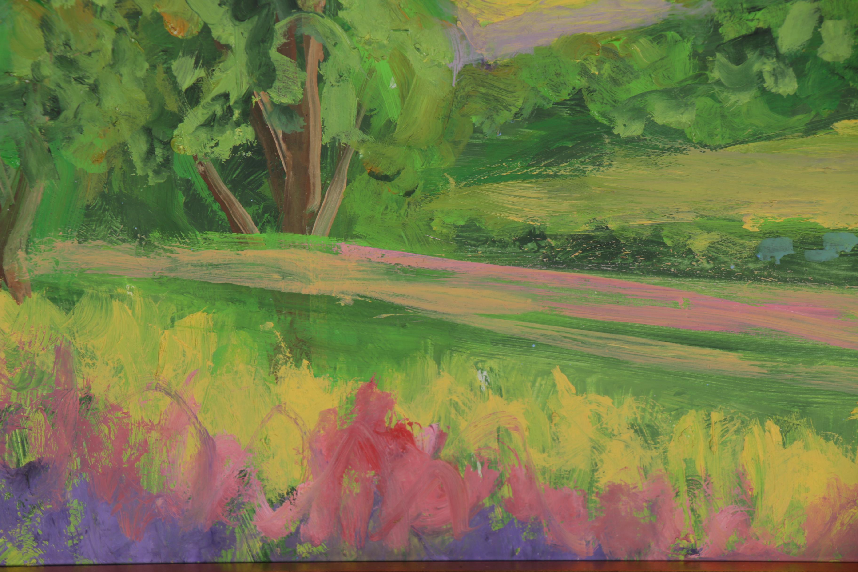 Kenneth Burnside Landscape Oil Painting, 21st Century