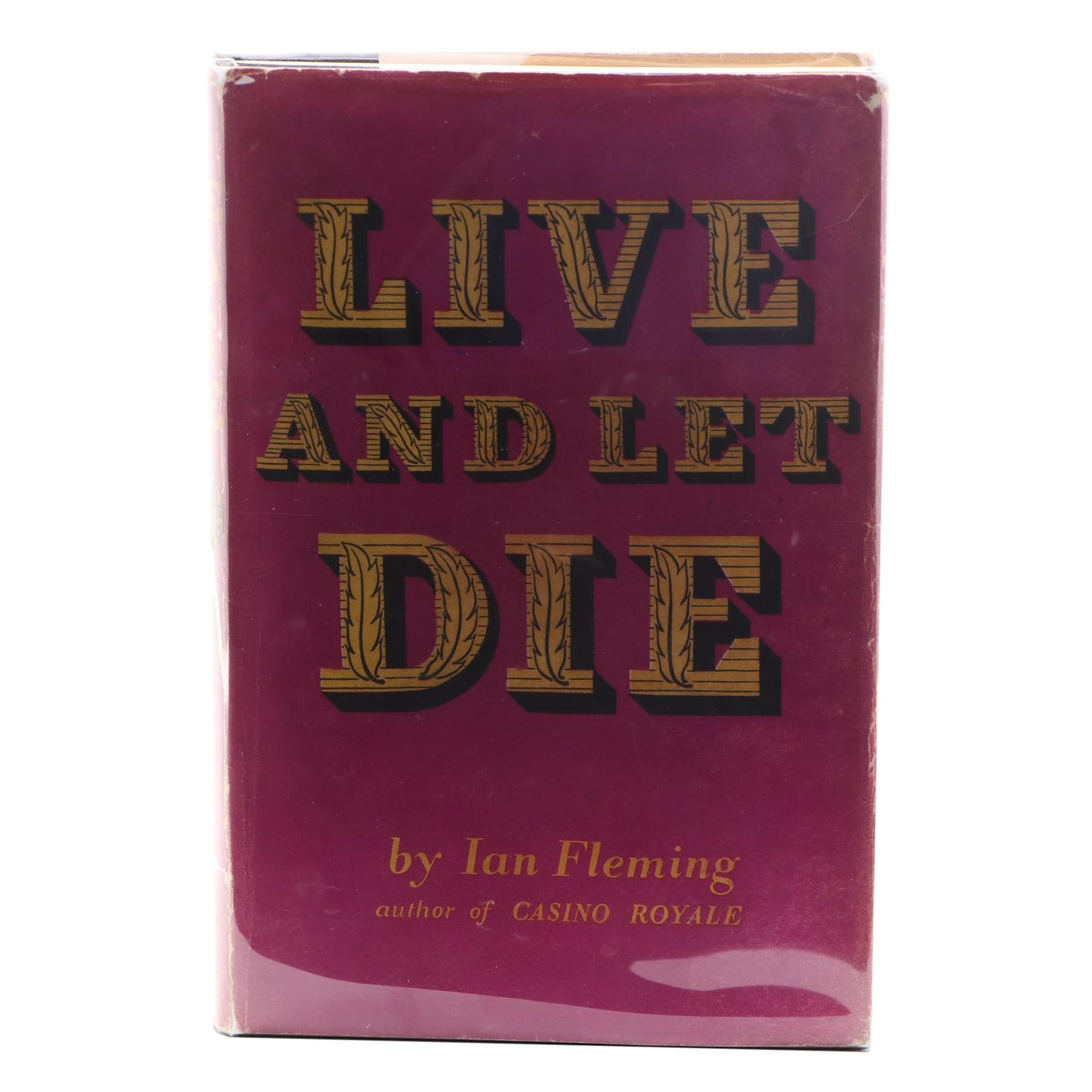 Third UK Impression "Live and Let Die" by Ian Fleming, 1956