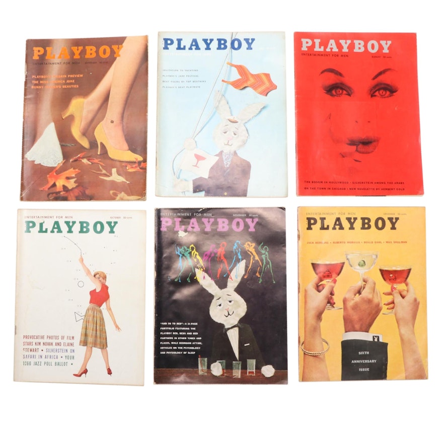 "Playboy" Magazine Vol. 6 #7–12, 1959