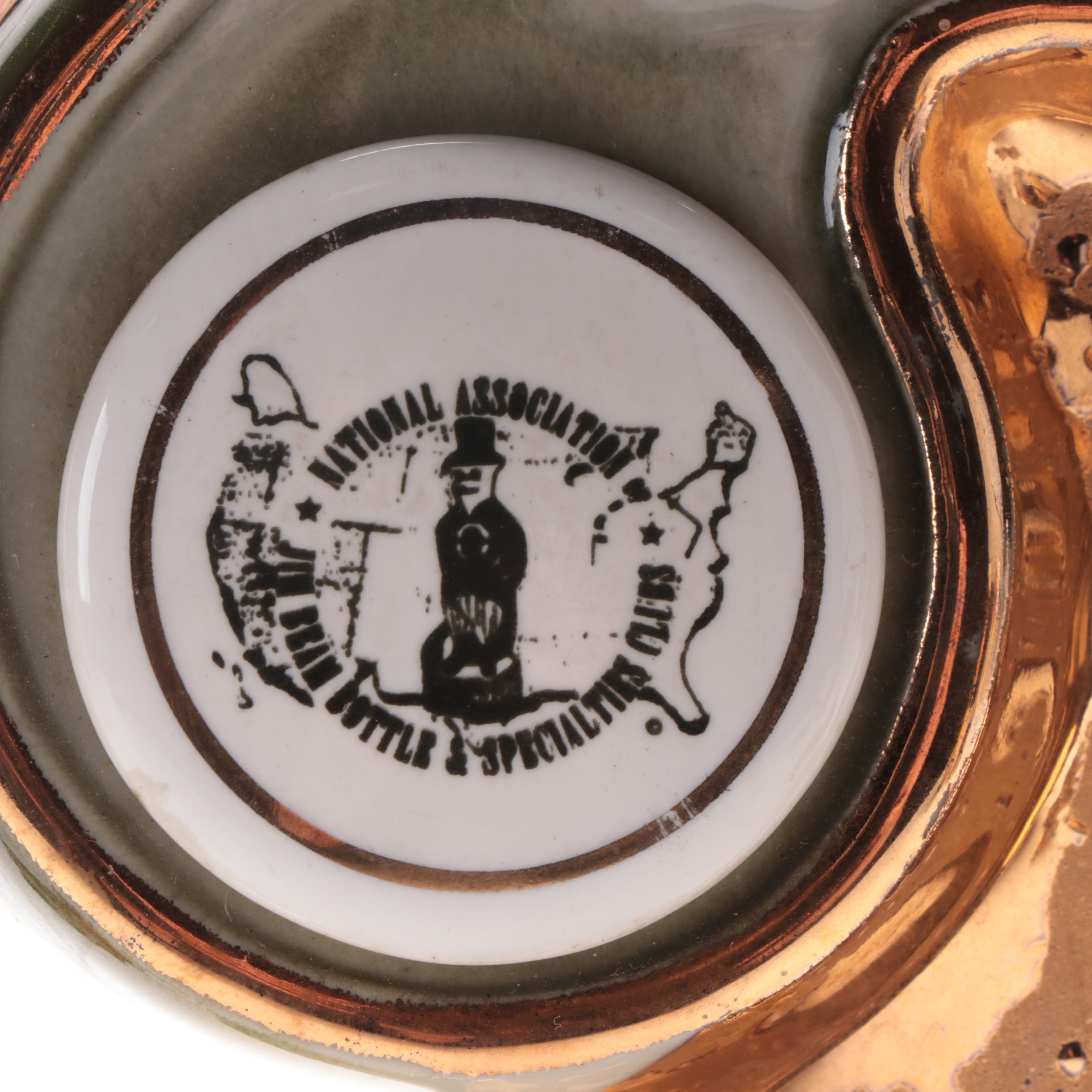 Jim Beam for Regal China Ceramic Fox Decanters and Figurines, Late 20th Century