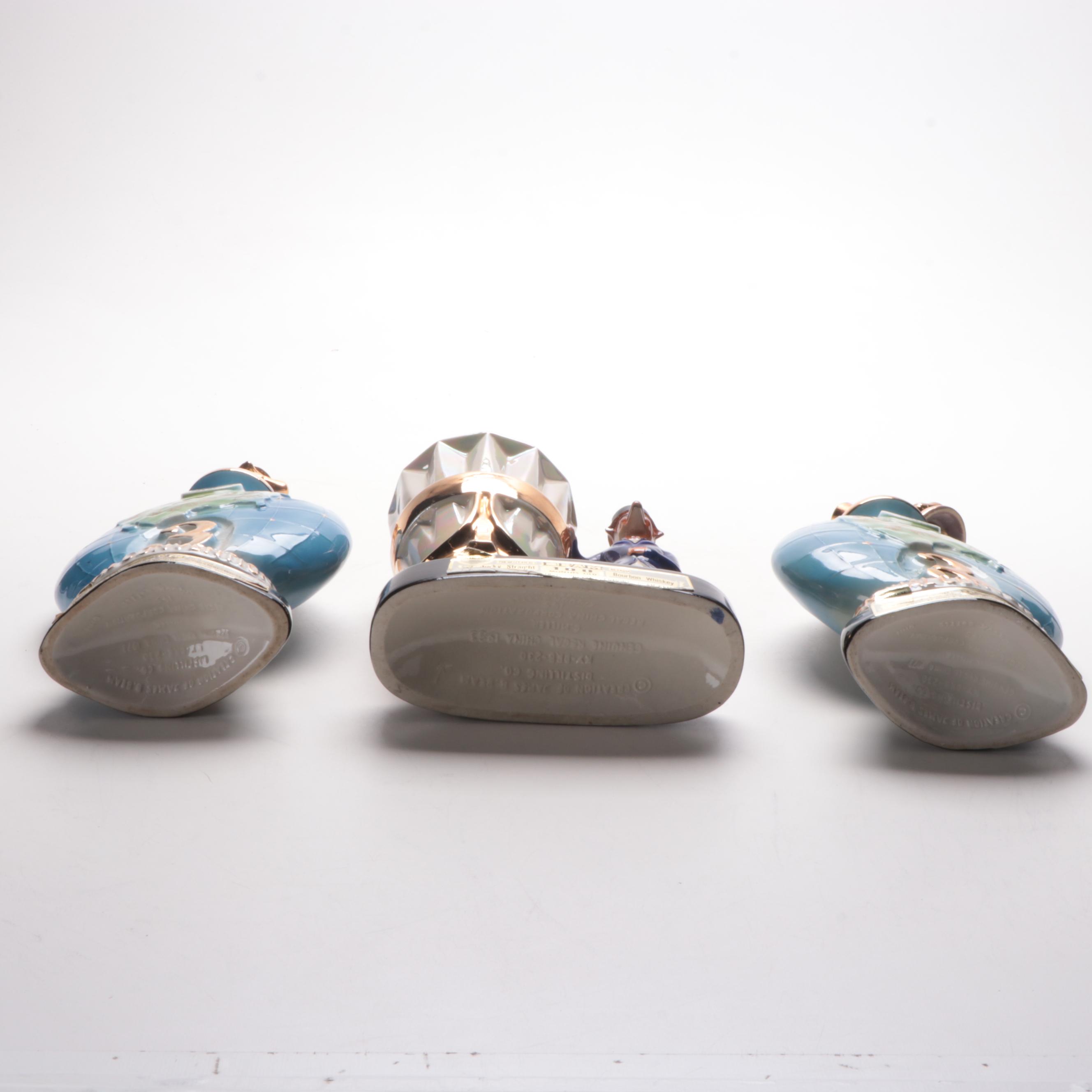 Jim Beam Gem City Bottle Club and 3rd Convention Decanters, 1970s