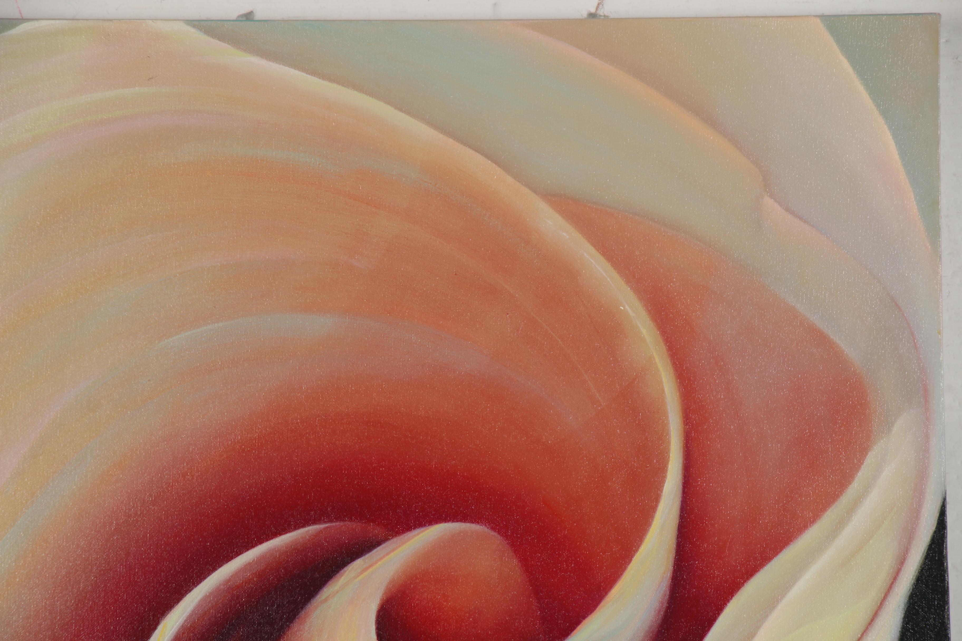 Deborah Bigeleisen Oil Painting "Transformation," 21st Century