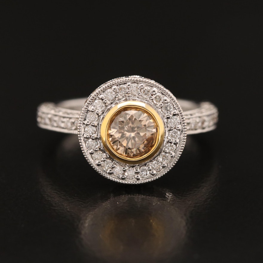 18K 1.50 CTW Diamond Ring