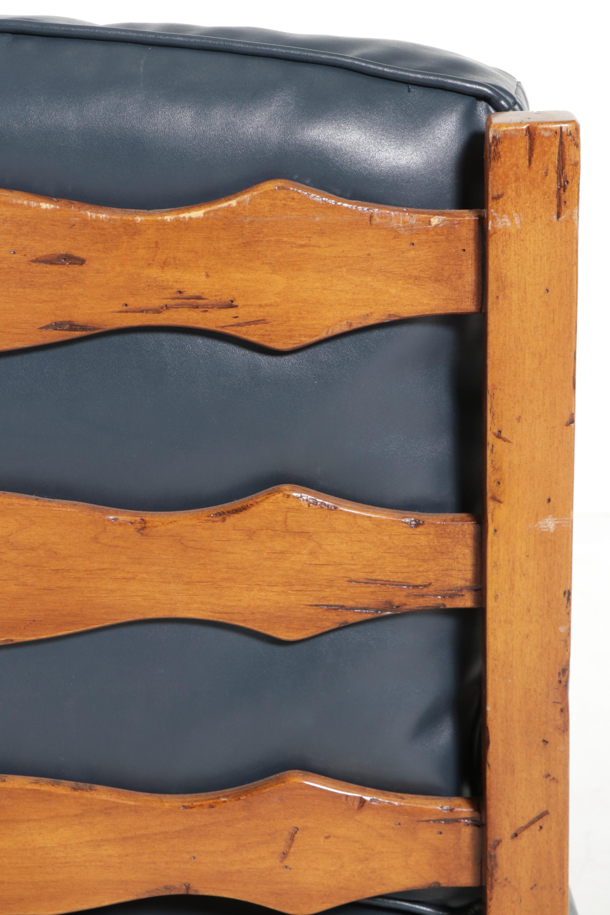 Pair of Fremarc Designs "Knuckle" Lounge Chairs