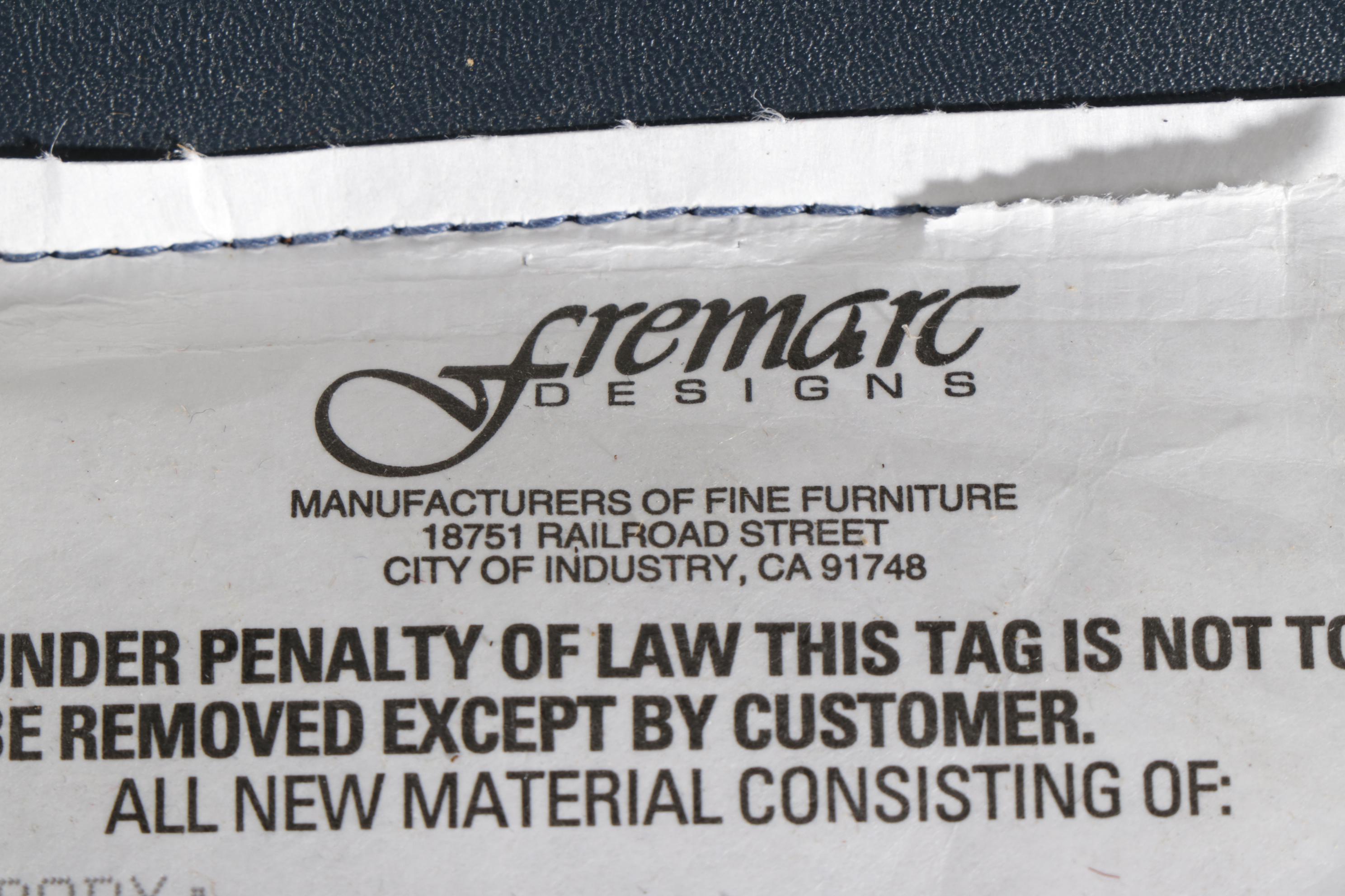 Pair of Fremarc Designs "Knuckle" Lounge Chairs