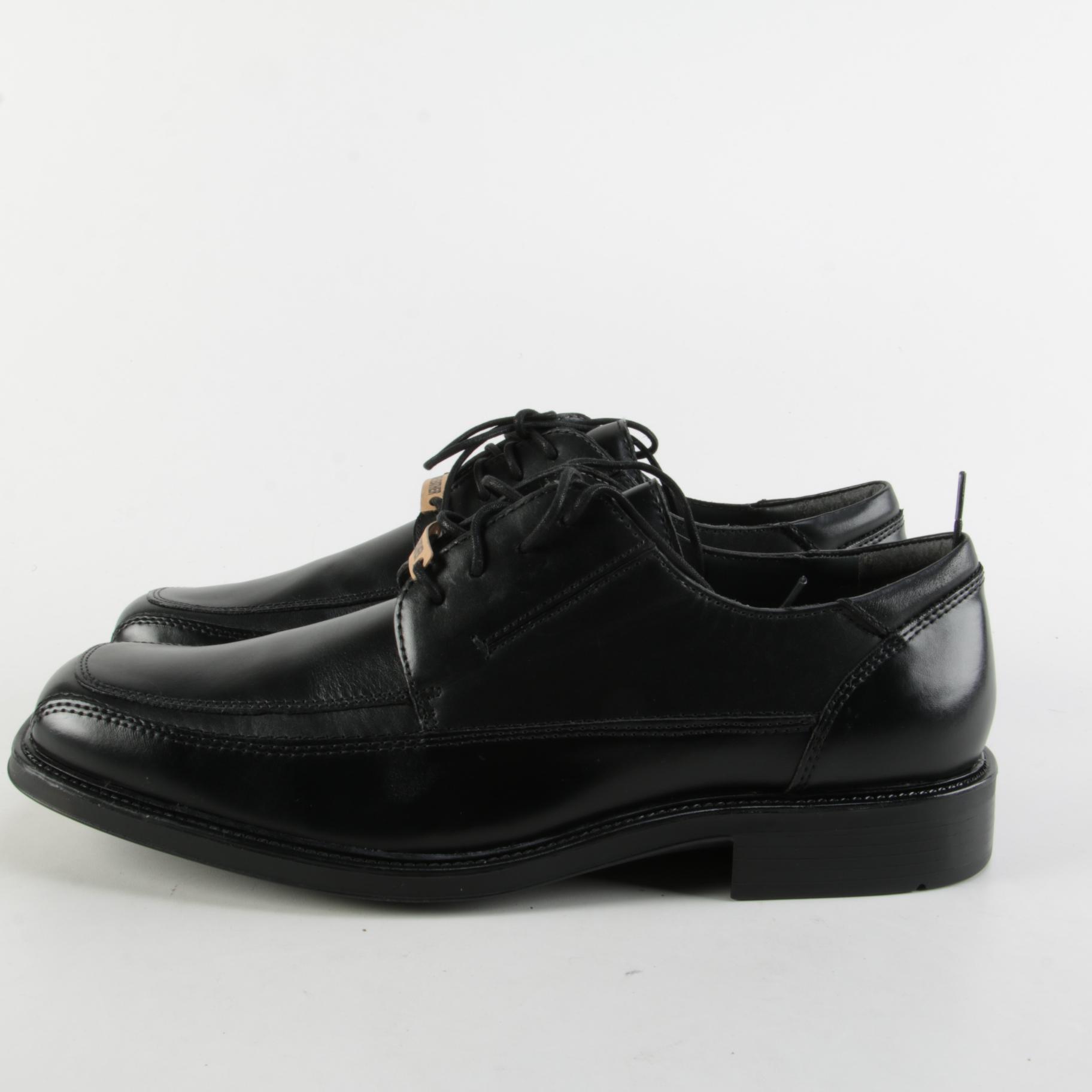 Men's Dockers Perspective Black Leather Dress Shoes