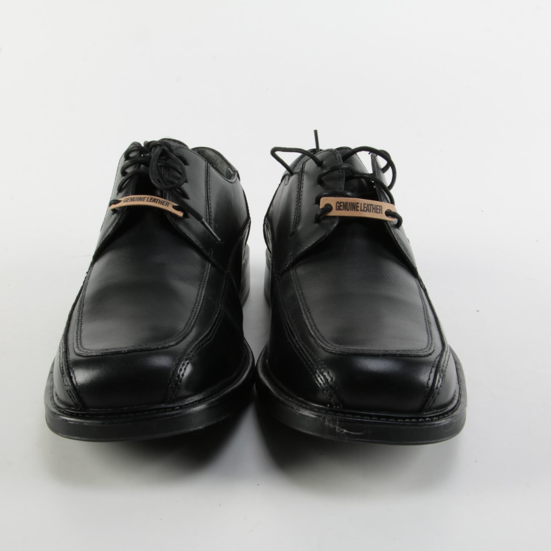 Men's Dockers Perspective Black Leather Dress Shoes