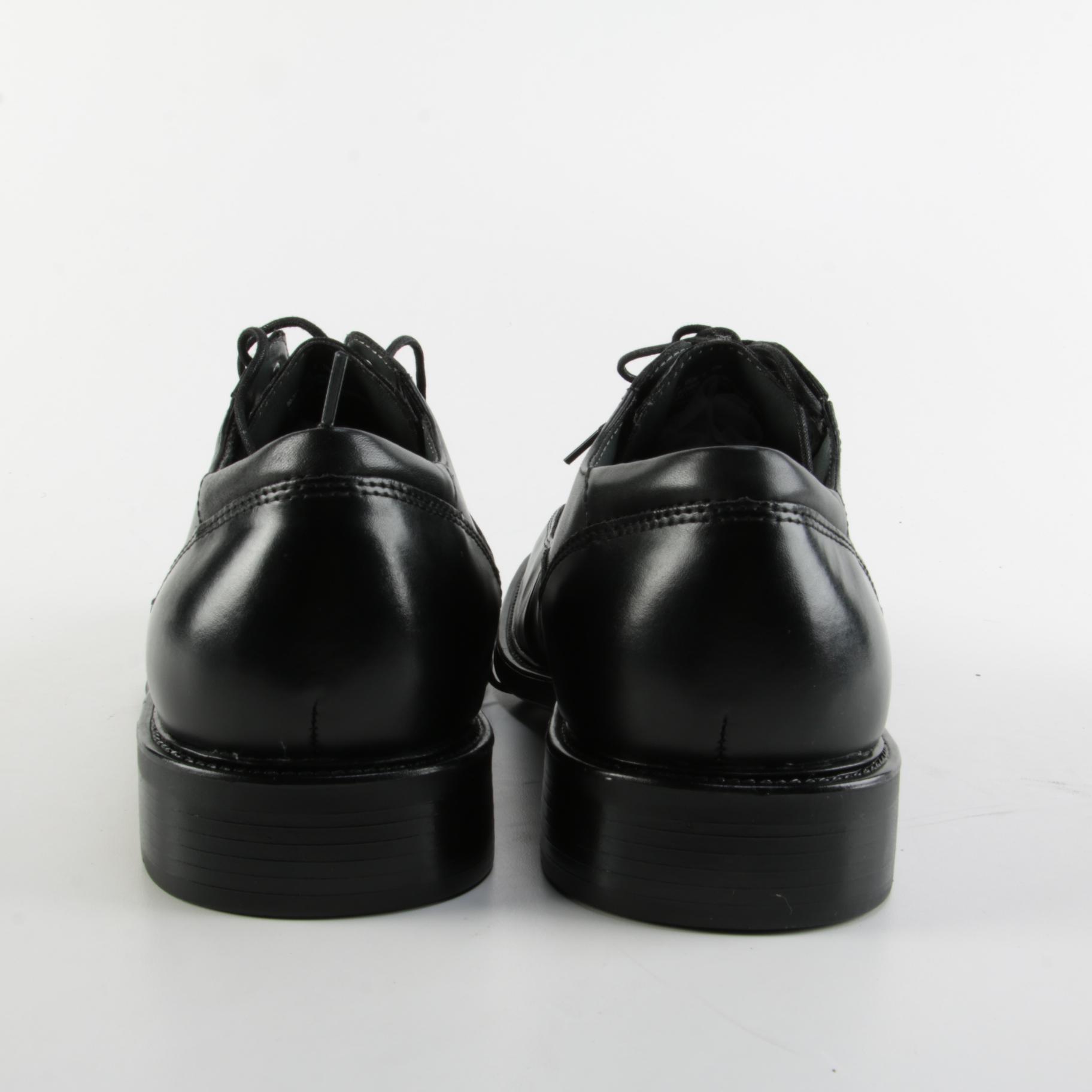 Men's Dockers Perspective Black Leather Dress Shoes